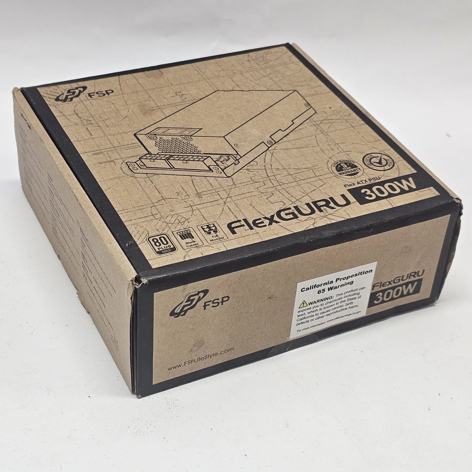 FSP Mini ITX Solution/Flex ATX 300W Fully Modular Flex Guru 300W (FSP300-57FCB)|187667980562