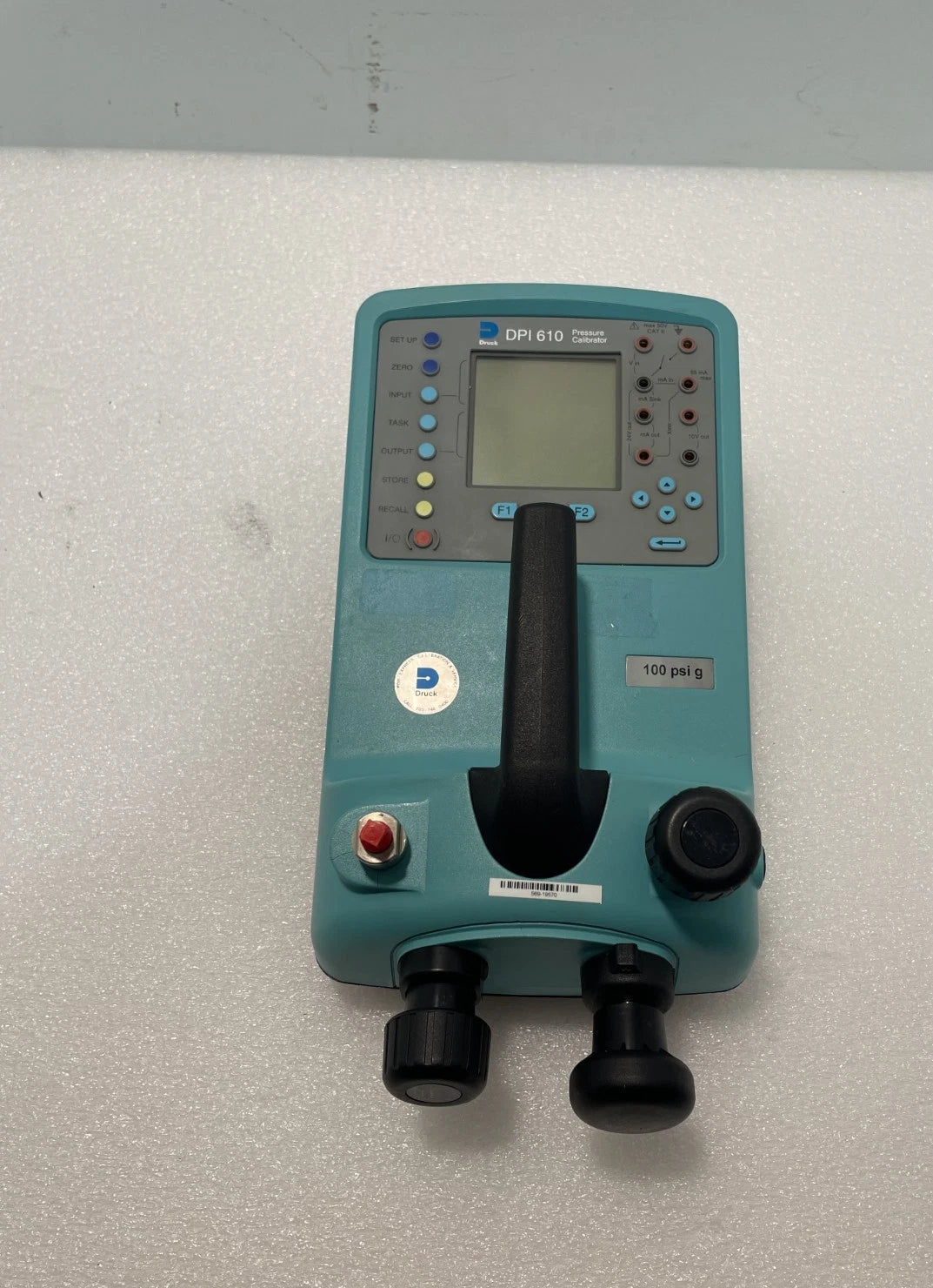 Druck DPI 610 100 psi g Portable Pressure Calibrator|396942730203