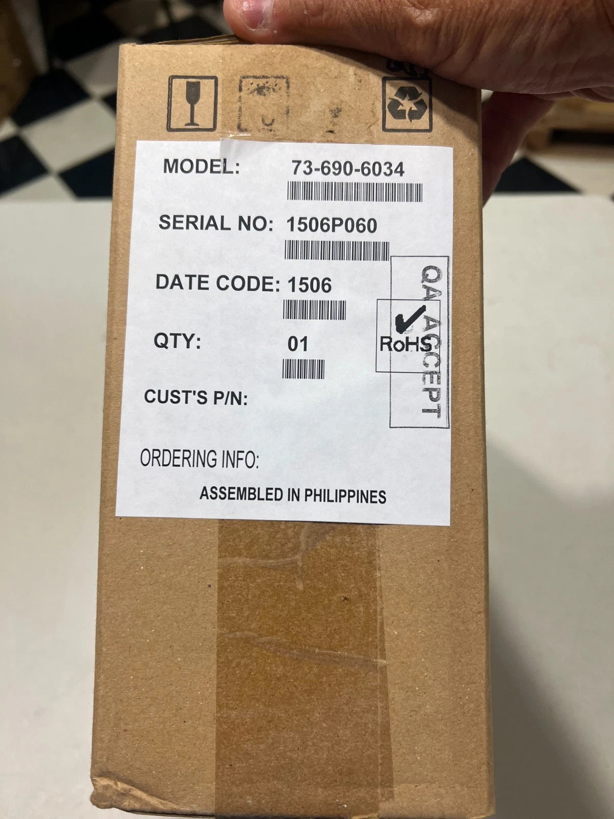 ASTEC ARTESYN POWER SUPPLY 1200W Model 73-690-6034 MVP SERIES