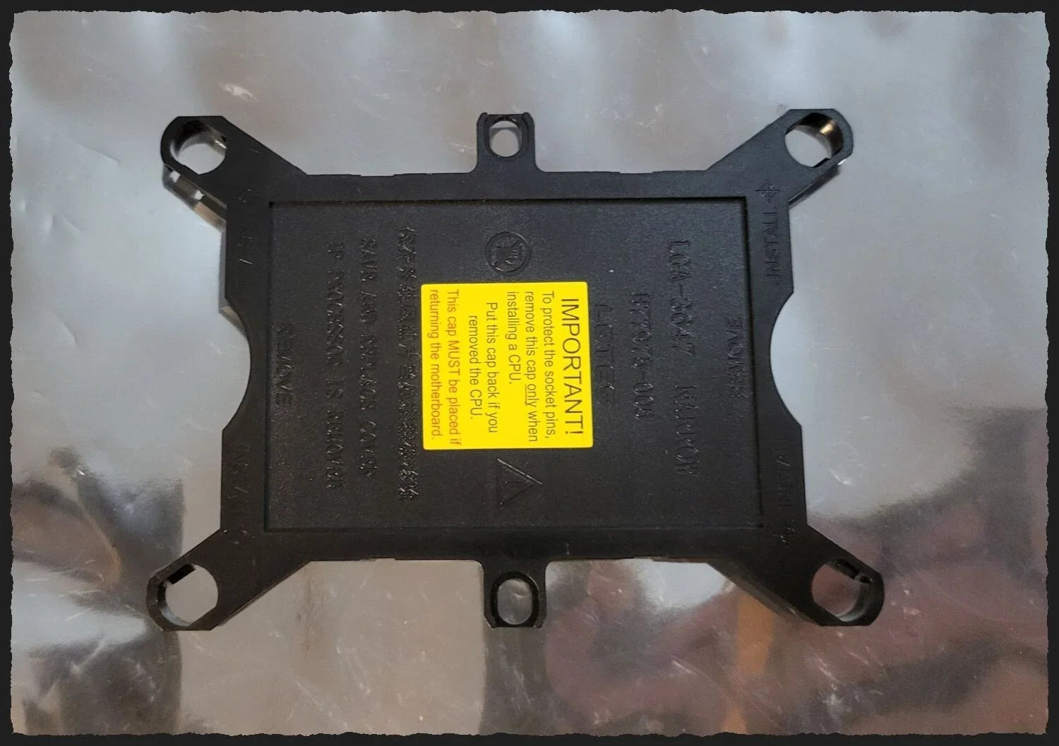 Lotes Socket cover for Socket LGA-3647 NARRROW Intel Xeon CPU - H77975-005