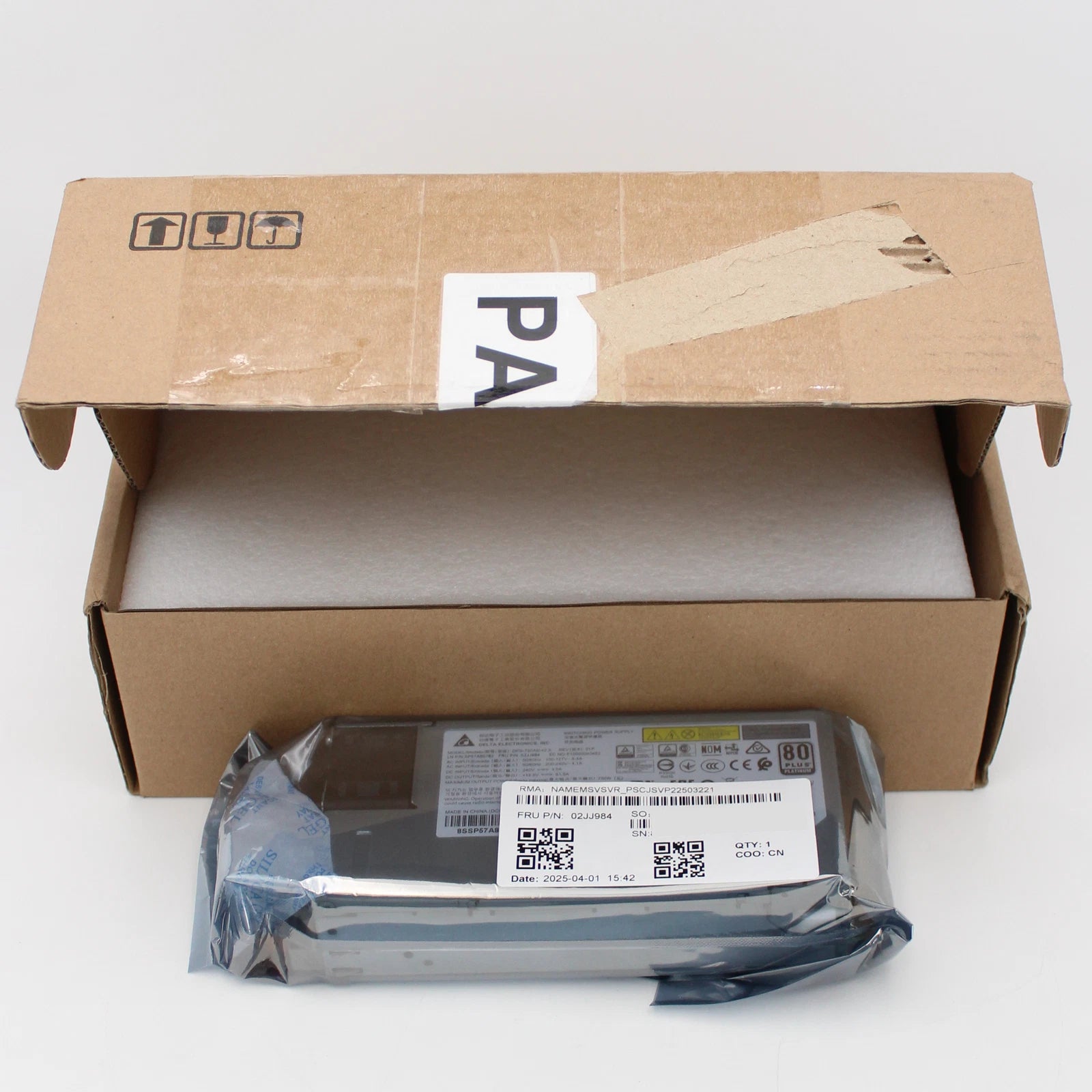 Lenovo ThinkSystem 750W 80 Plus Platinum Server Power Supply (SP57A80782