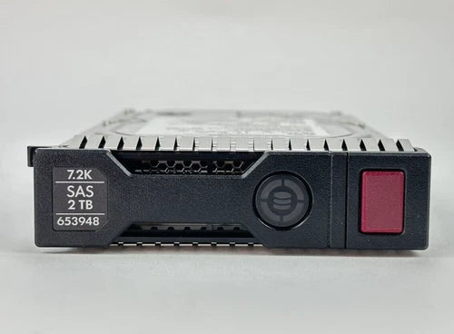 HP HPE 2TB SAS 6Gb/s 7.2K RPM LFF Server Hard Drive with Tray