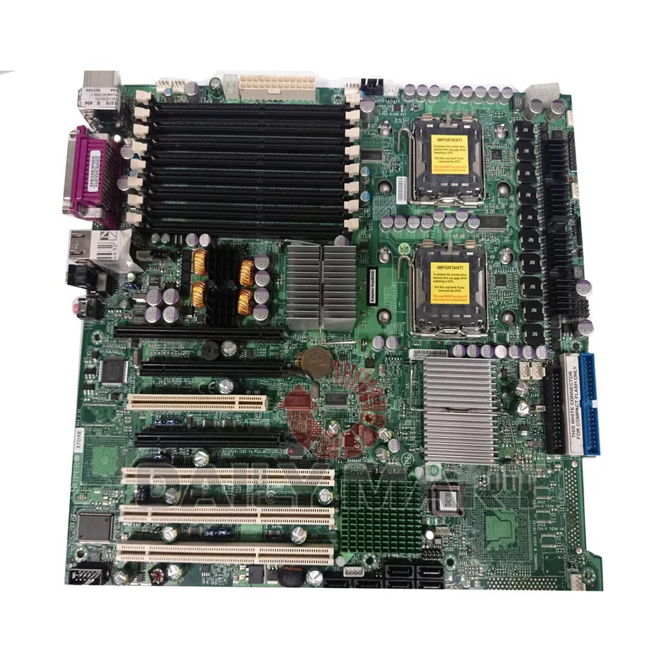 Supermicro X7DAE Dual Socket LGA 771 Intel 5000X Chipset Quad & Dual Core Xeon Processors Support DDR2 8x DIMM 6x SATA2 Extended-ATX Server Motherboard