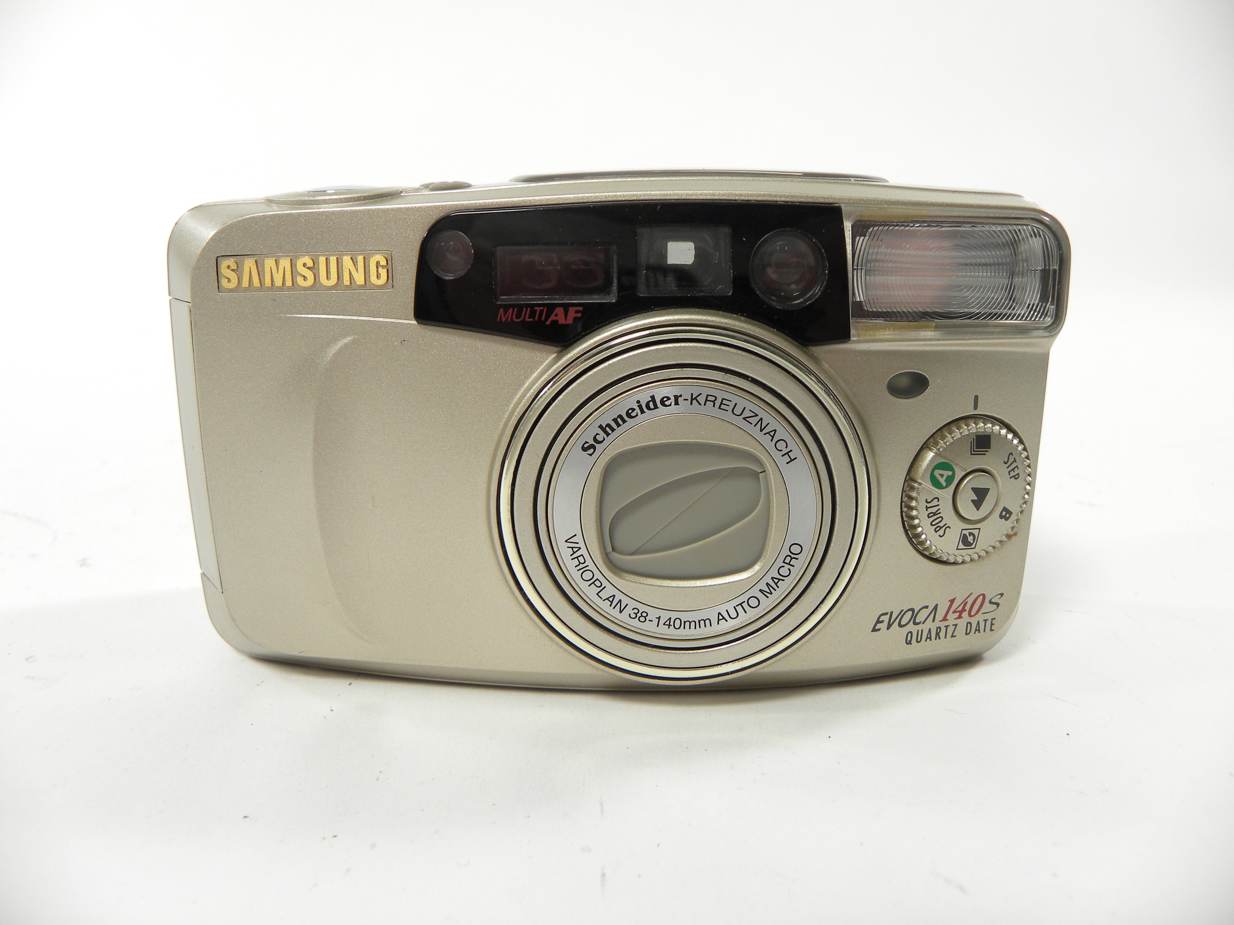 Samsung Evoca 140S Quartz Date 35mm camera