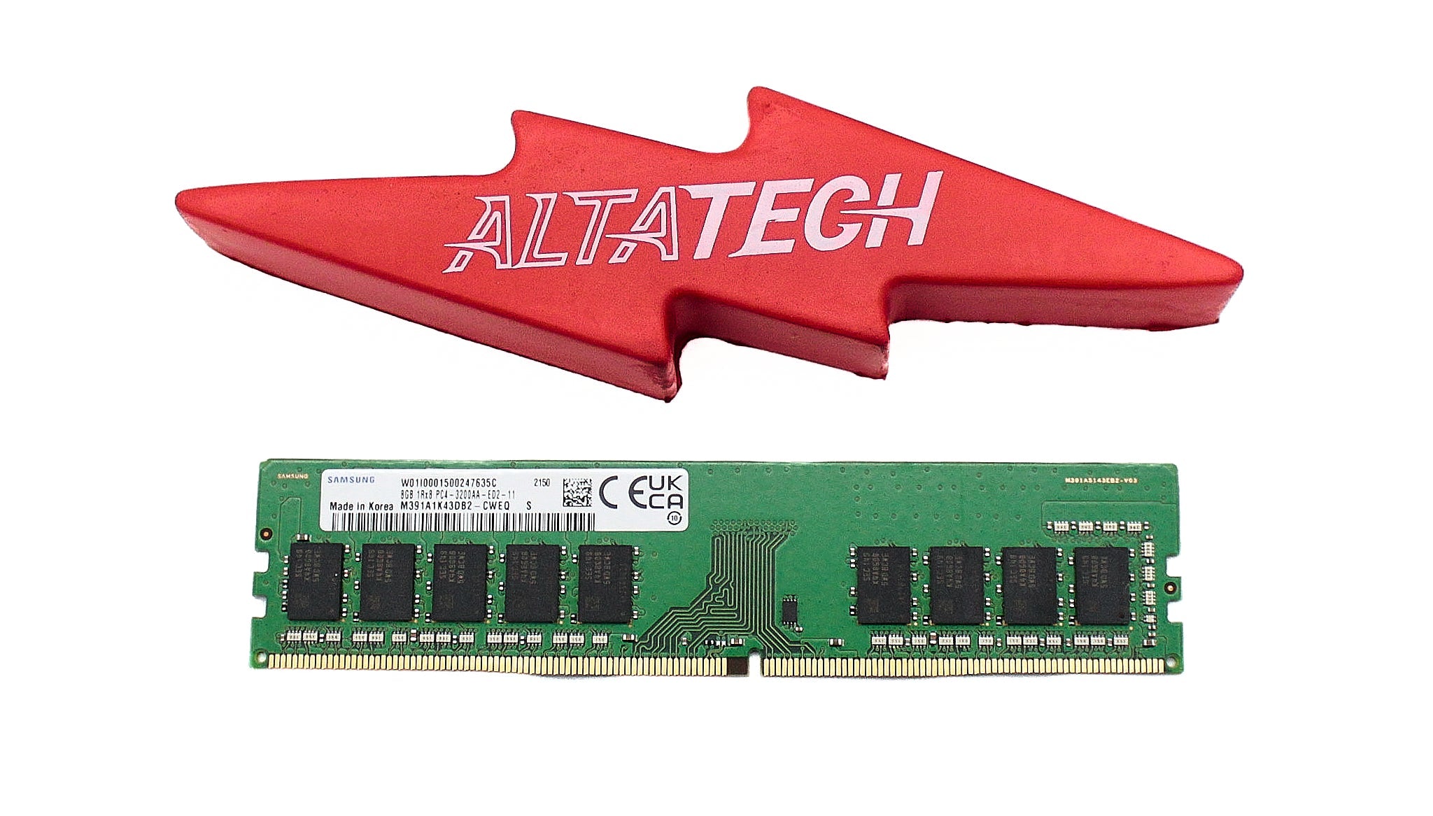 Samsung M391A1K43DB2-CWE 8GB PC4-25600E DDR4-3200 1RX8 ECC-U