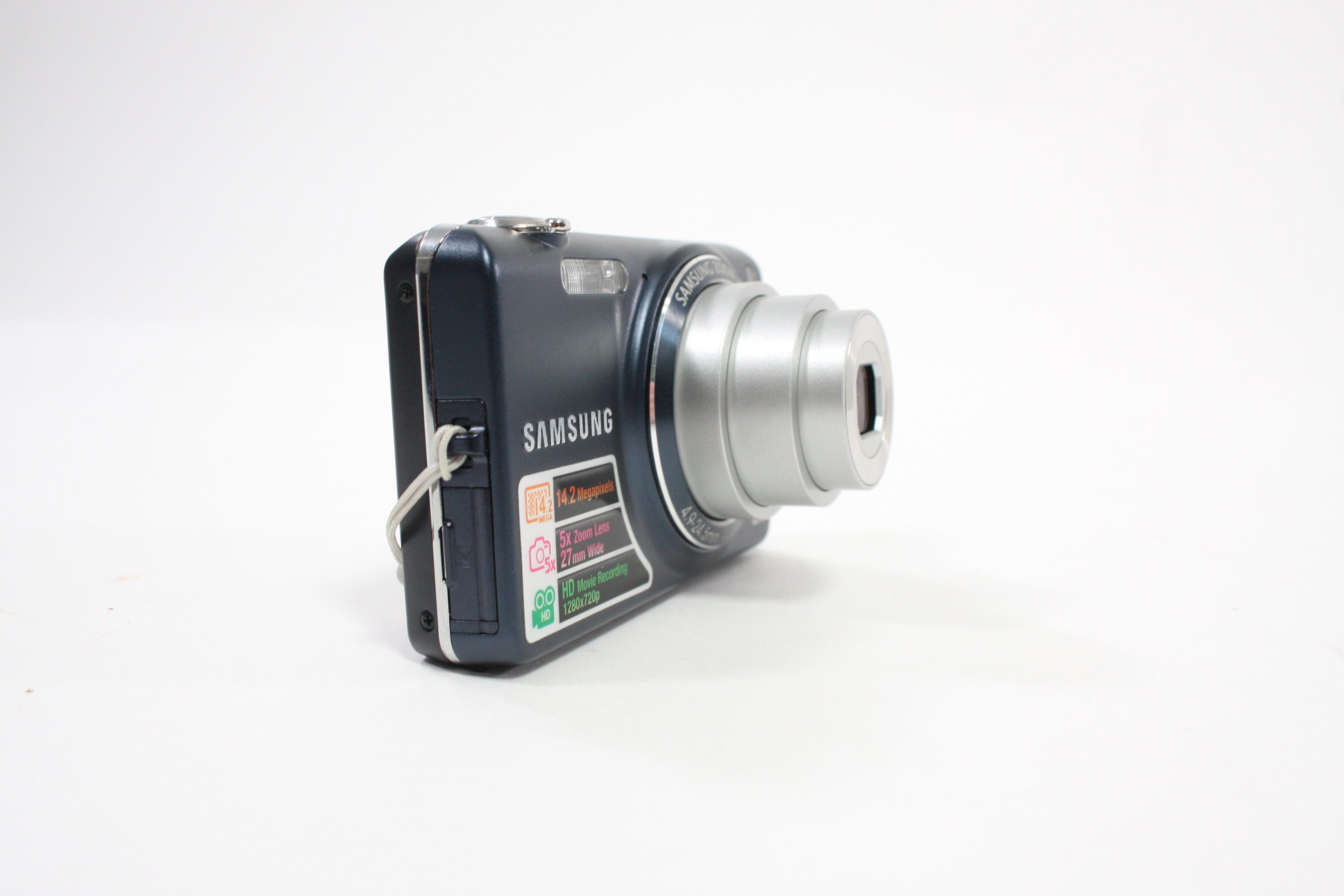 Samsung ST65 Digital Point-and-Shoot Camera 5x Zoom 14.2mp (Blue)