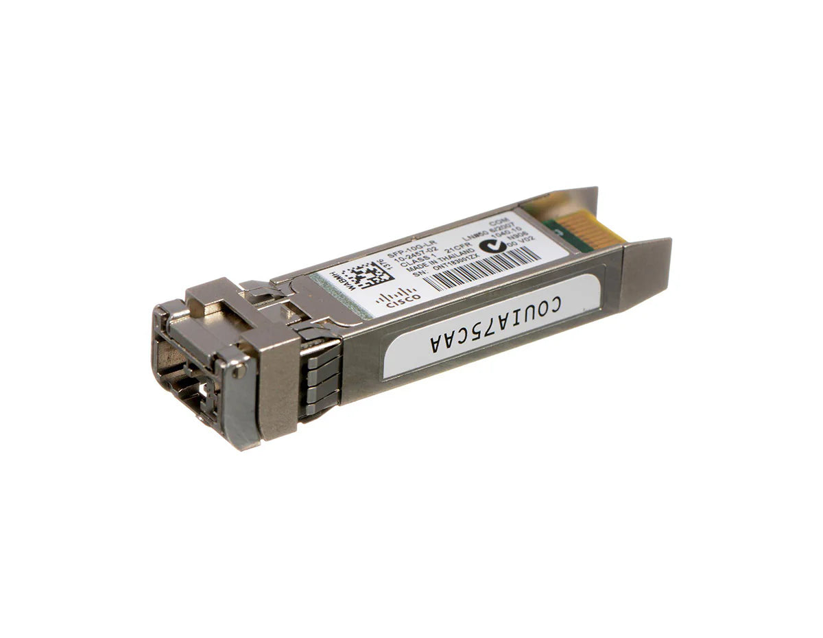 Cisco SFP-10G-LR 10GBASE-LR SFP+ Transceiver — 10 km