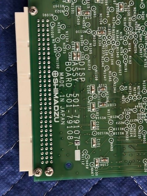 Shimadzu Disp Assy Board 501-79107E / 501-79108A