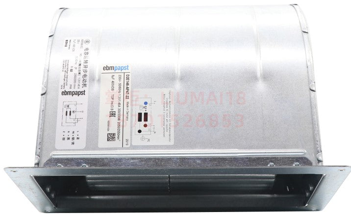 D2E146-AP47-22 ebm-papst AC Centrifugal Fan, 270mm, 230VAC, 300W