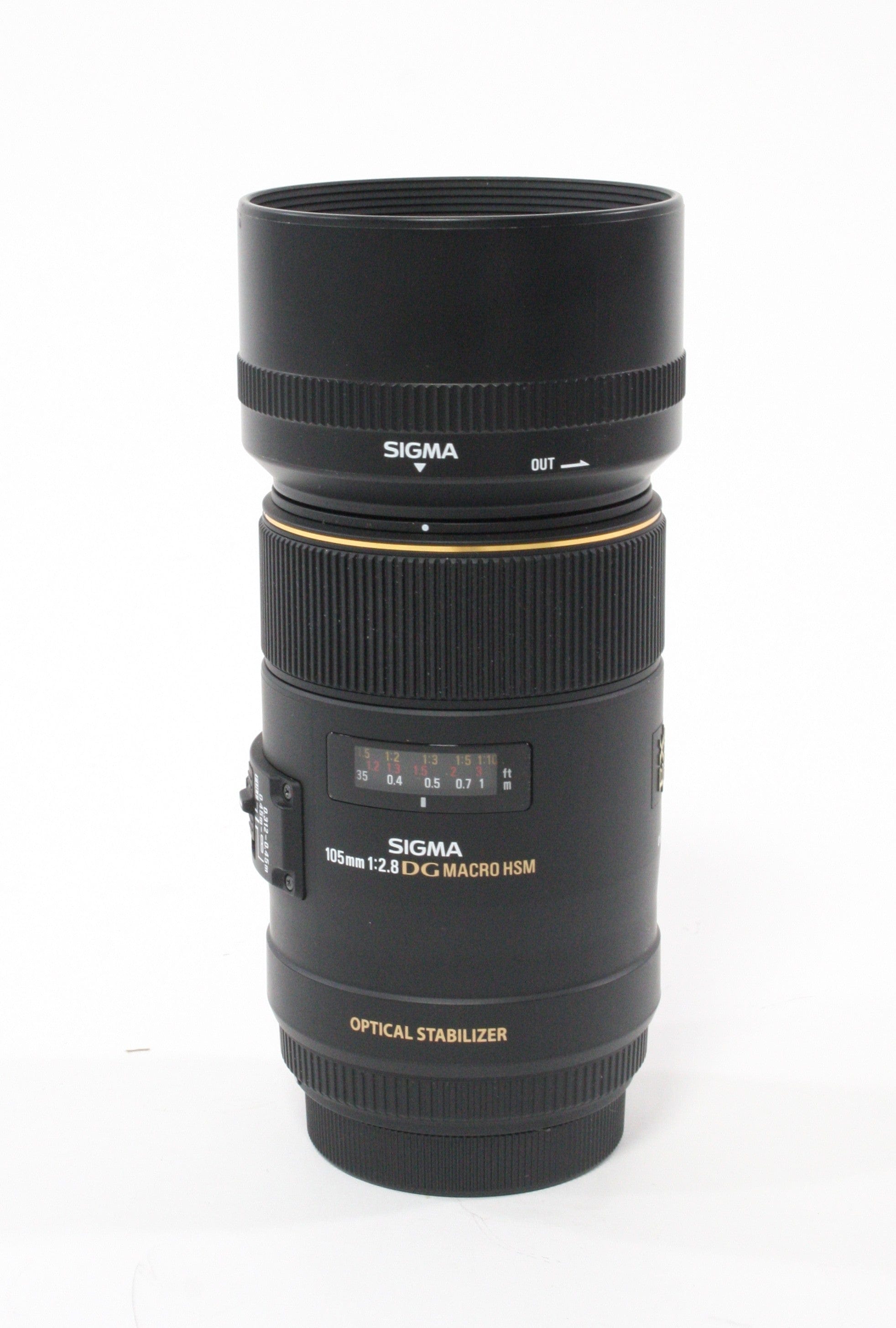 Sigma 105mm f/2.8 DG Macro HSM Lens for Canon EF No Autofocus
