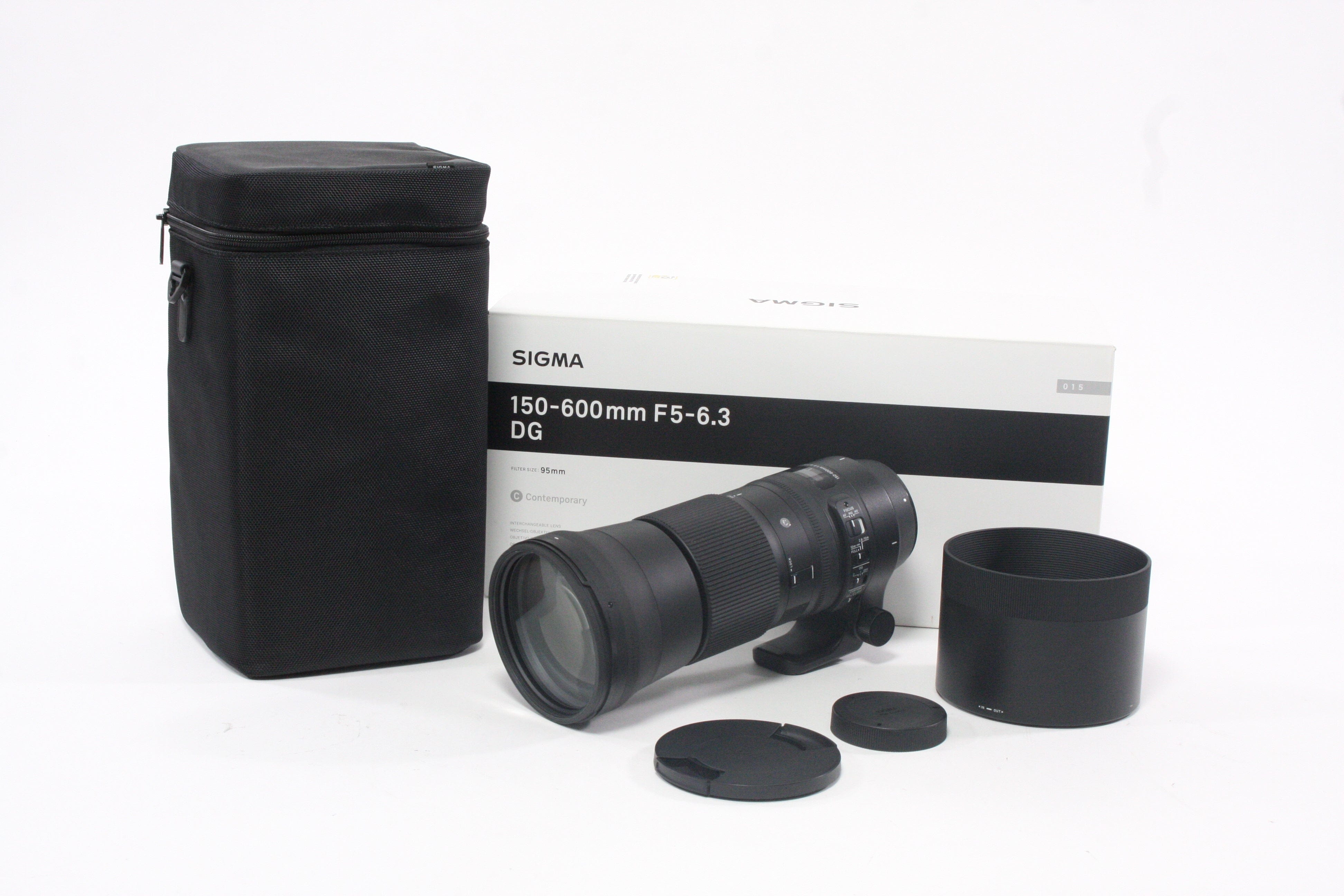 Sigma 150-600mm f/5-6.3 DG OS HSM Contemporary Lens for Canon EF Mount Model 015
