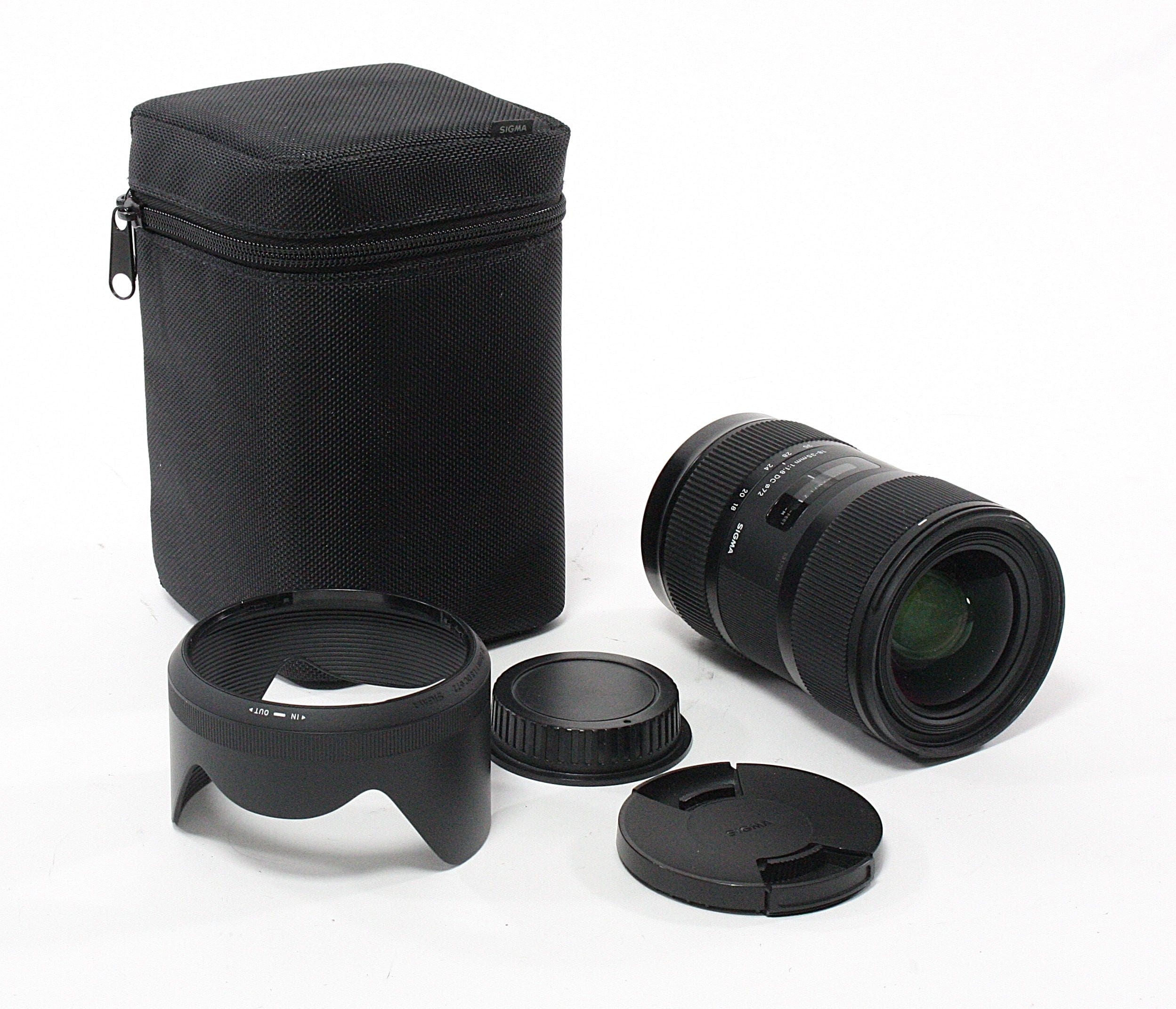 Sigma 18-35mm f/1.8 Art DC for Canon EF-S