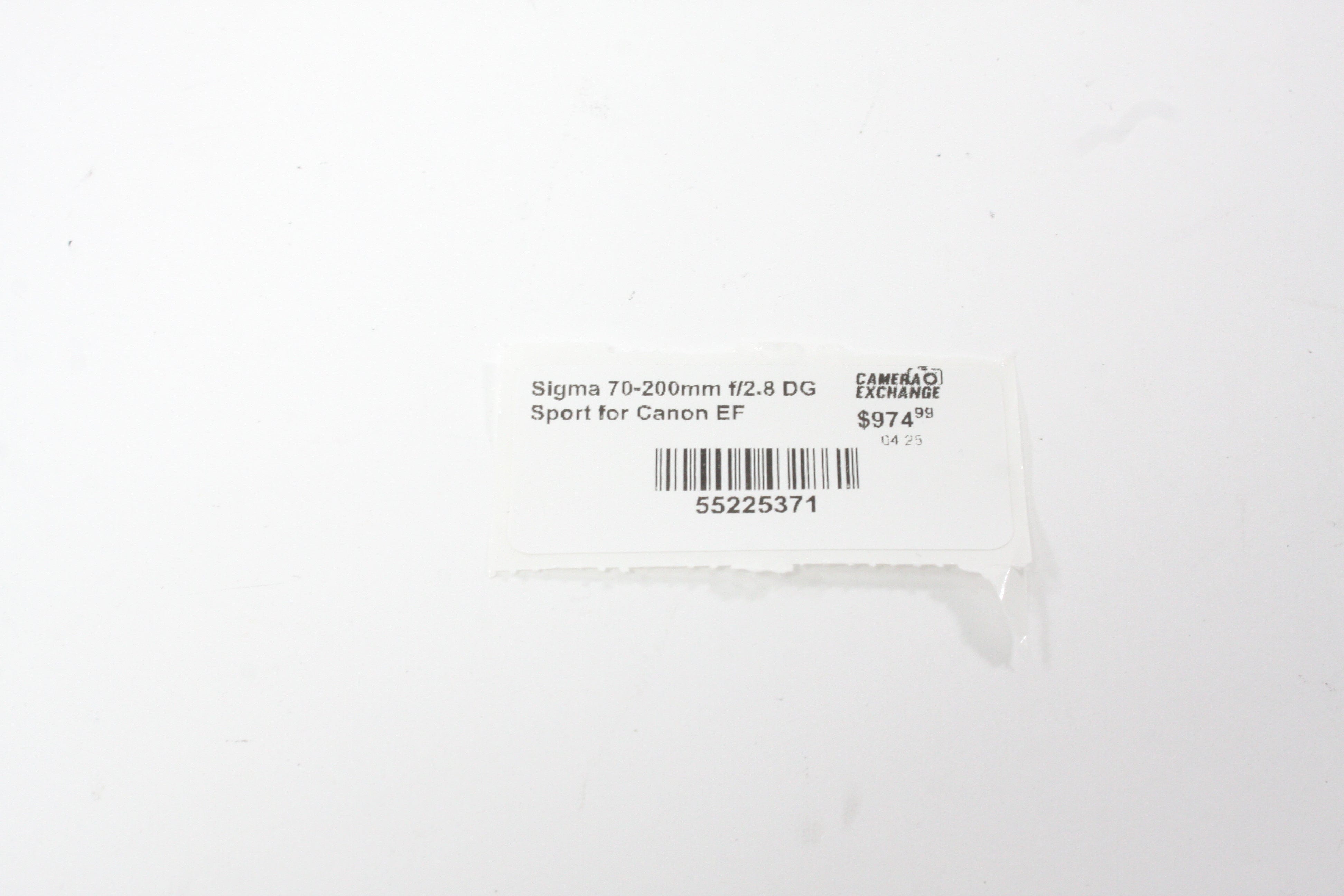 Sigma 70-200mm f/2.8 DG Sport for Canon EF