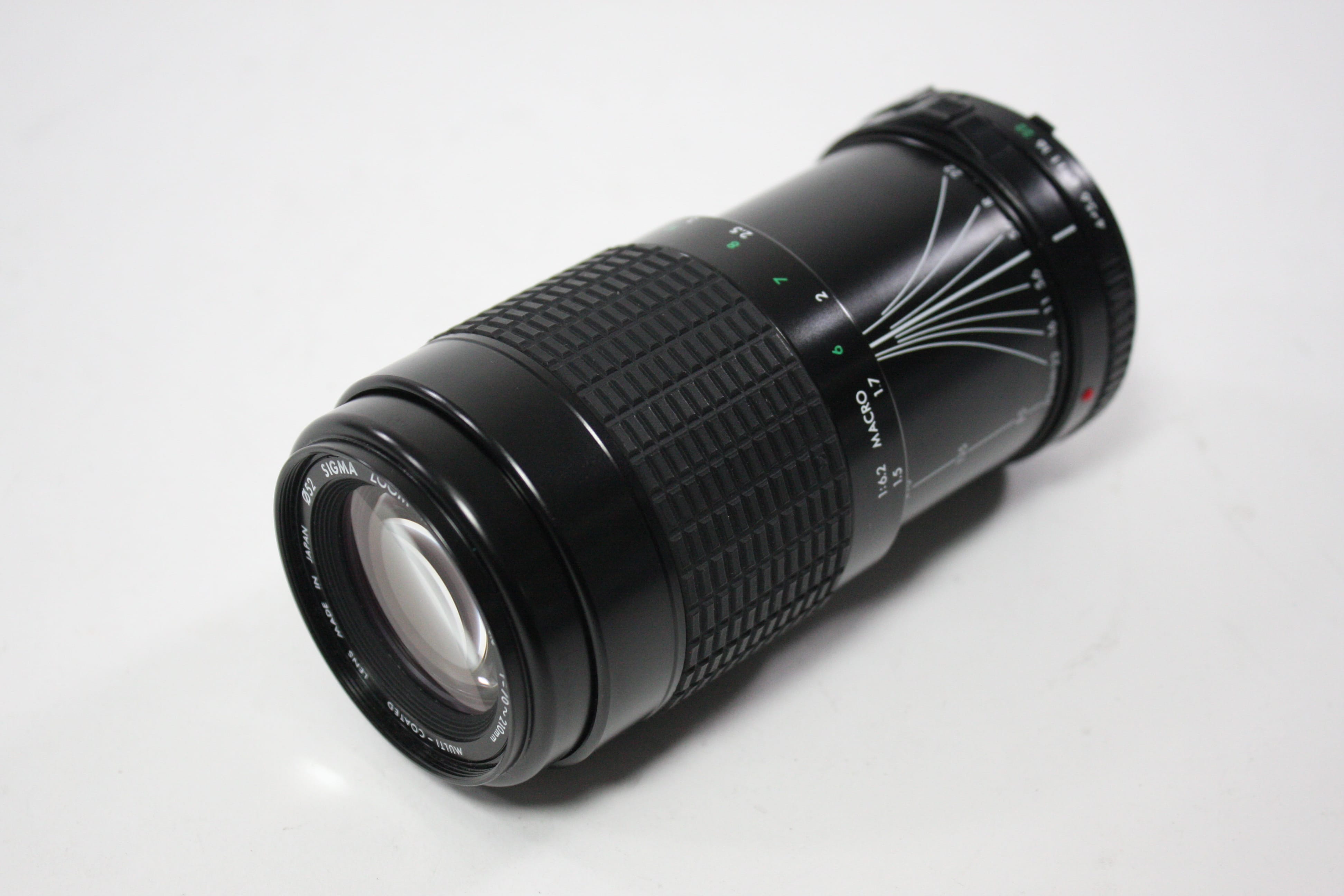 Sigma 70-210mm f/4-5.6 Zoom-K for Minolta MD Mount