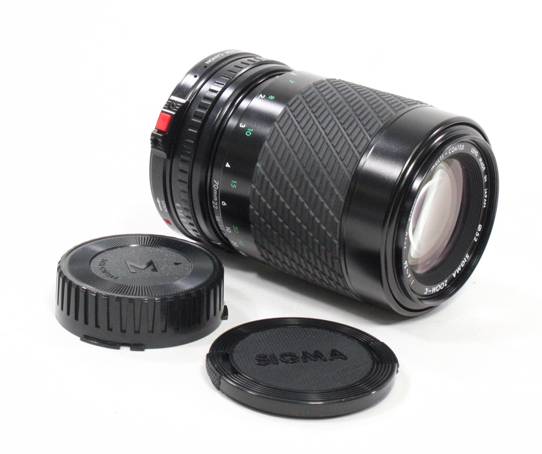 Sigma 70-210mm f/4-5.6 Zoom Macro Lens for Canon FD Mount