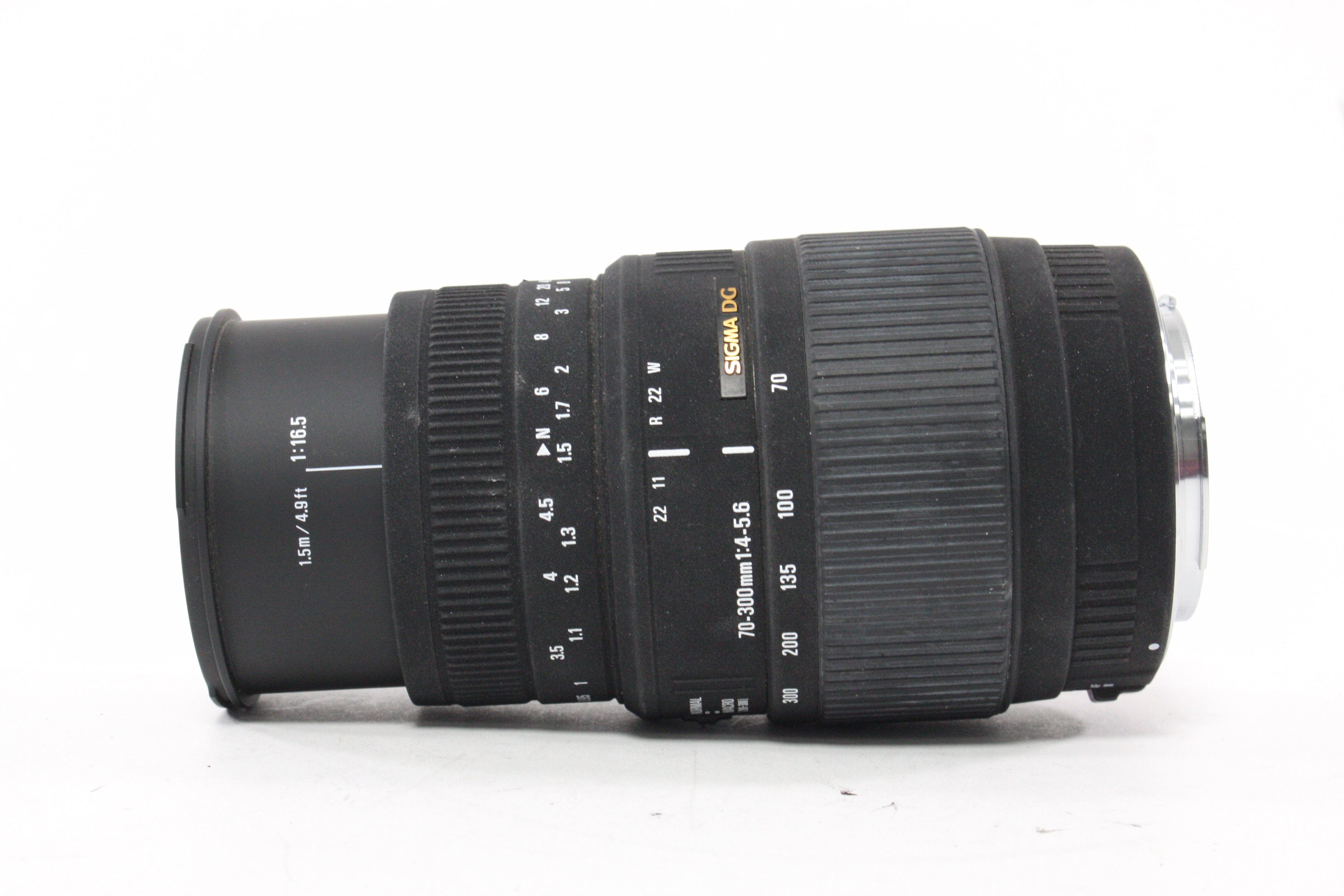 Sigma 70-300mm f/4-5.6 DG Lens for Canon EF Mount (AS-IS)