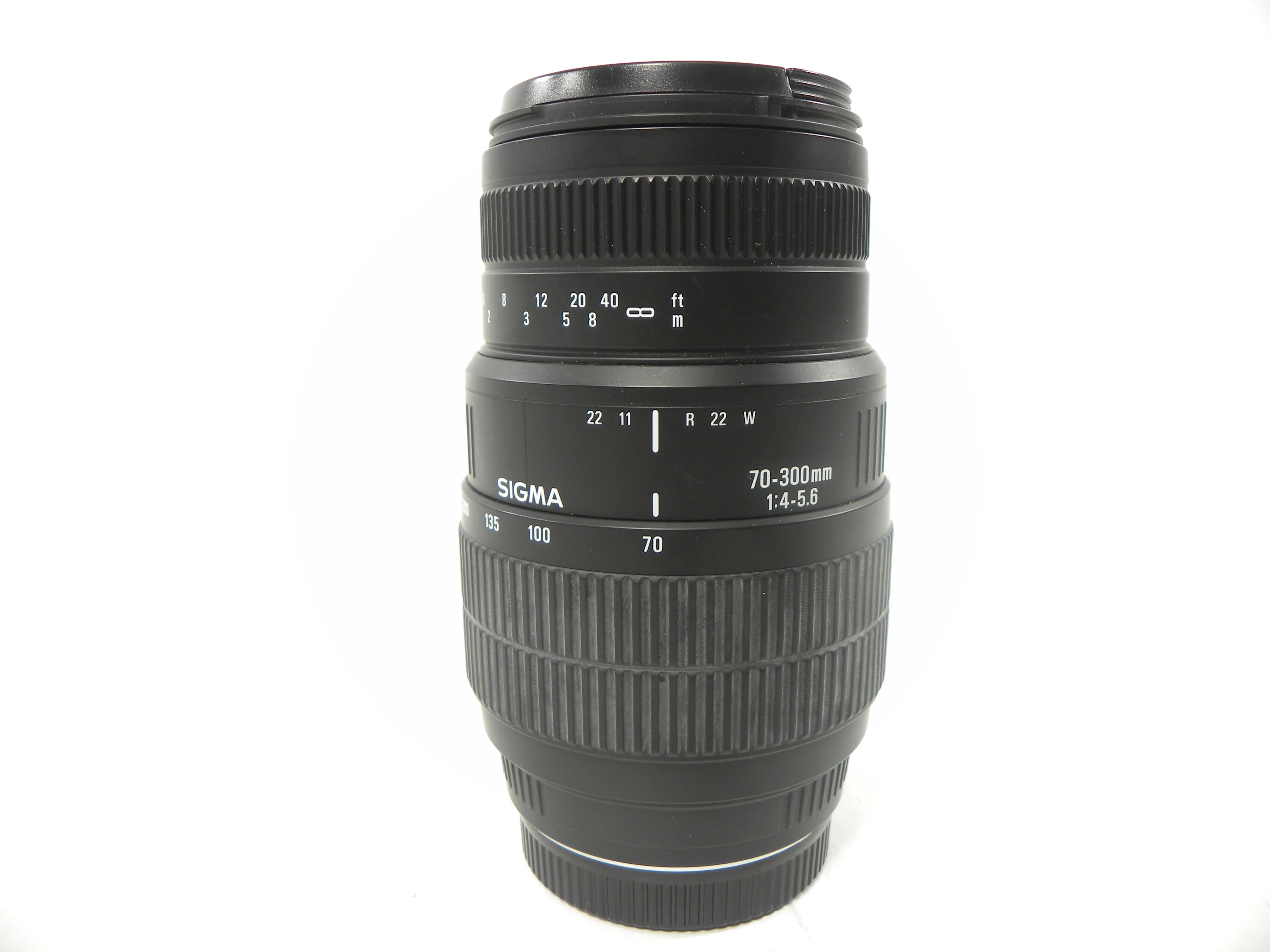 Sigma 70-300mm f4-5.6 Minolta A Mount