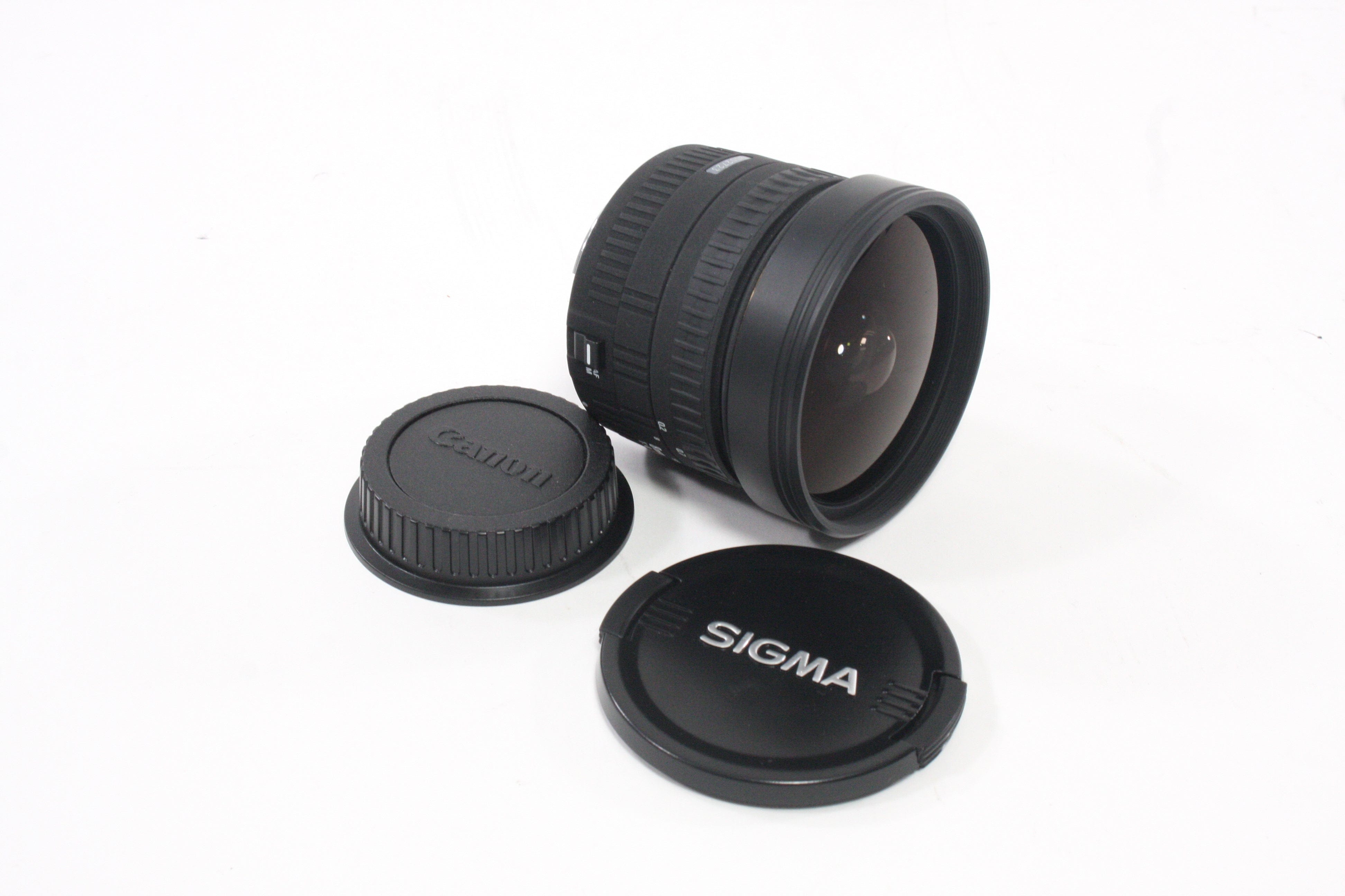 Sigma 8mm Fisheye F4ex Lens for Canon EF Mount
