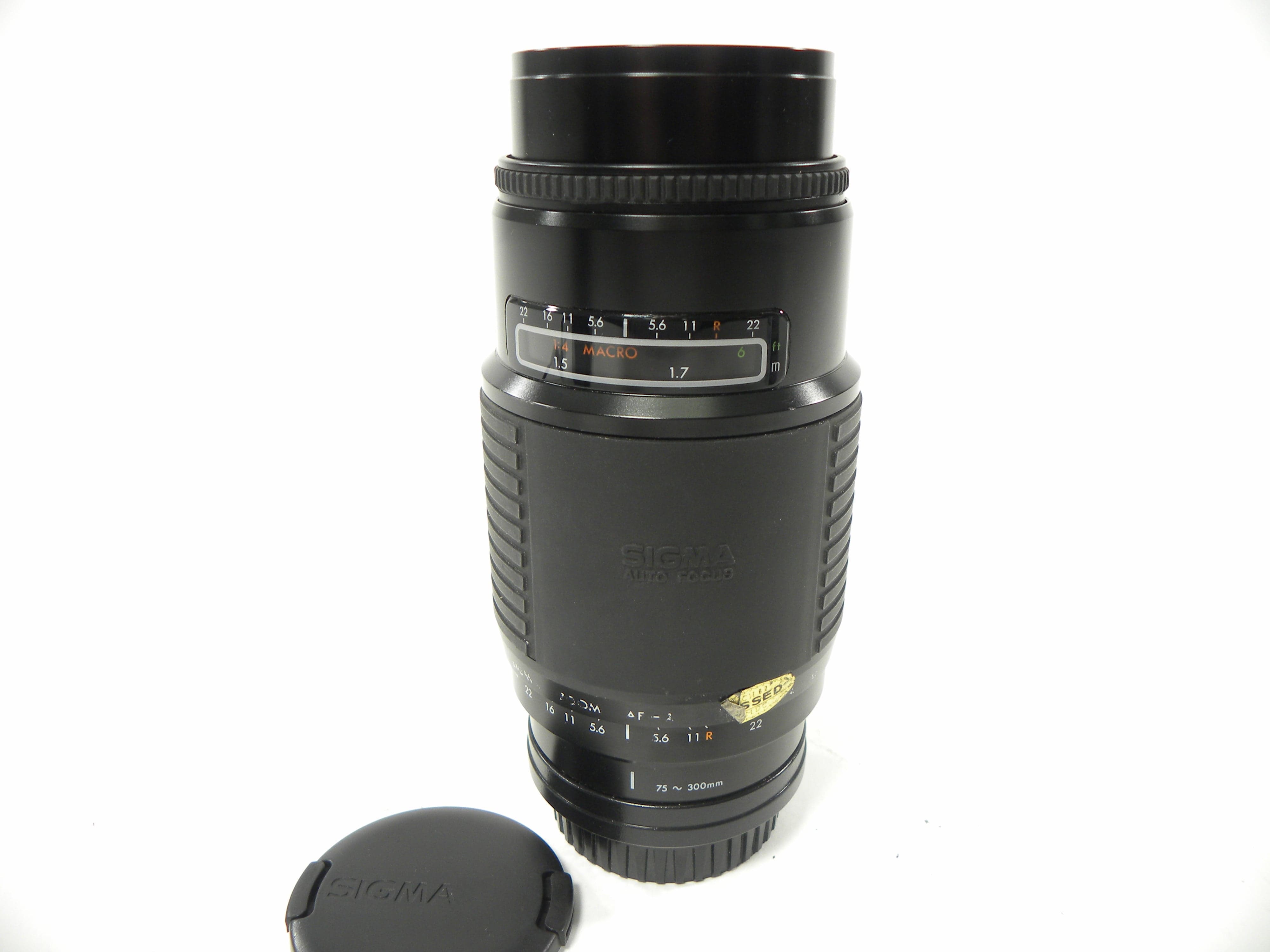 Sigma AF 75-300mm f4.5-5.6 Minolta AF A Mount