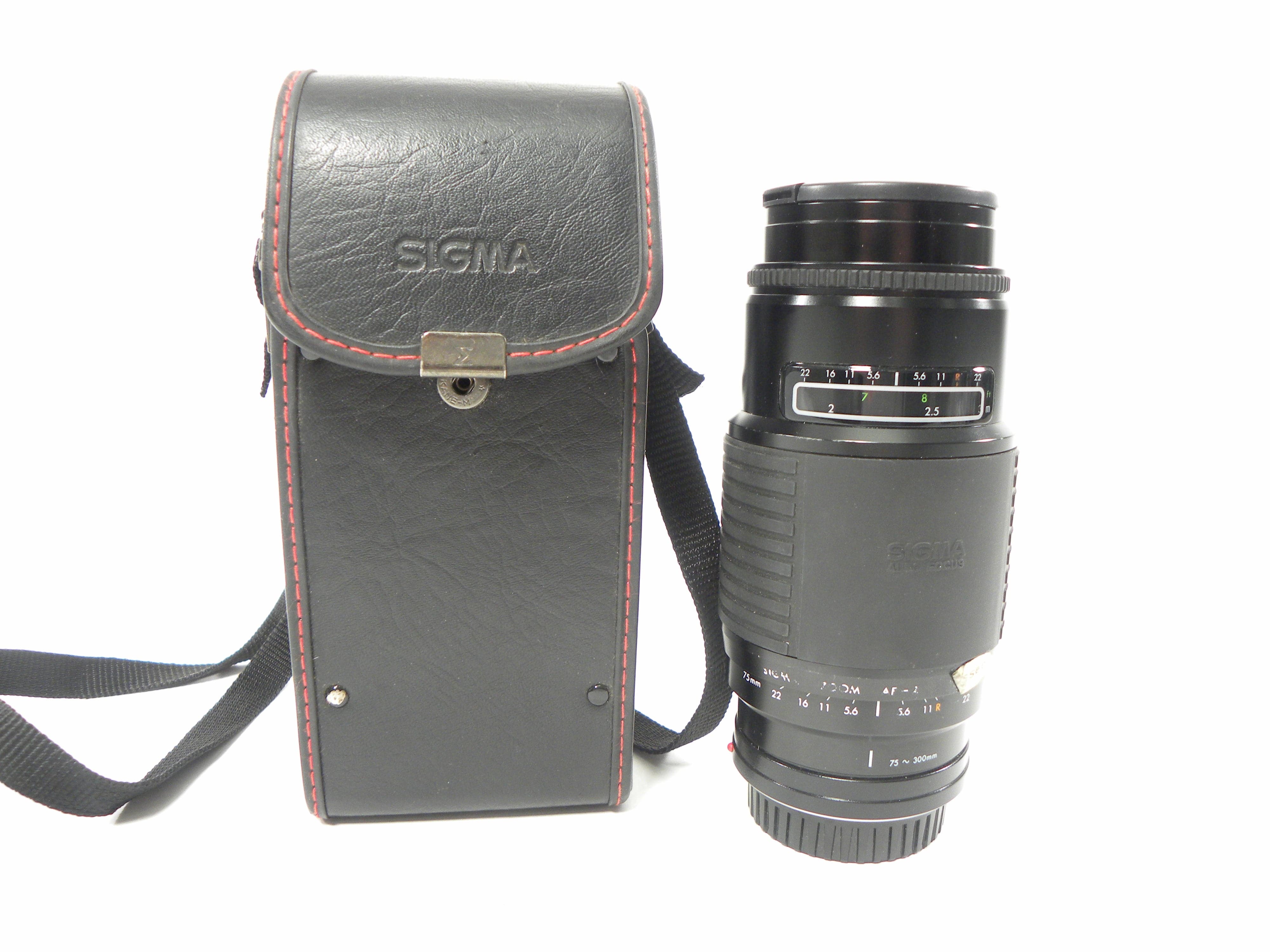 Sigma AF 75-300mm f4.5-5.6 Minolta AF A Mount