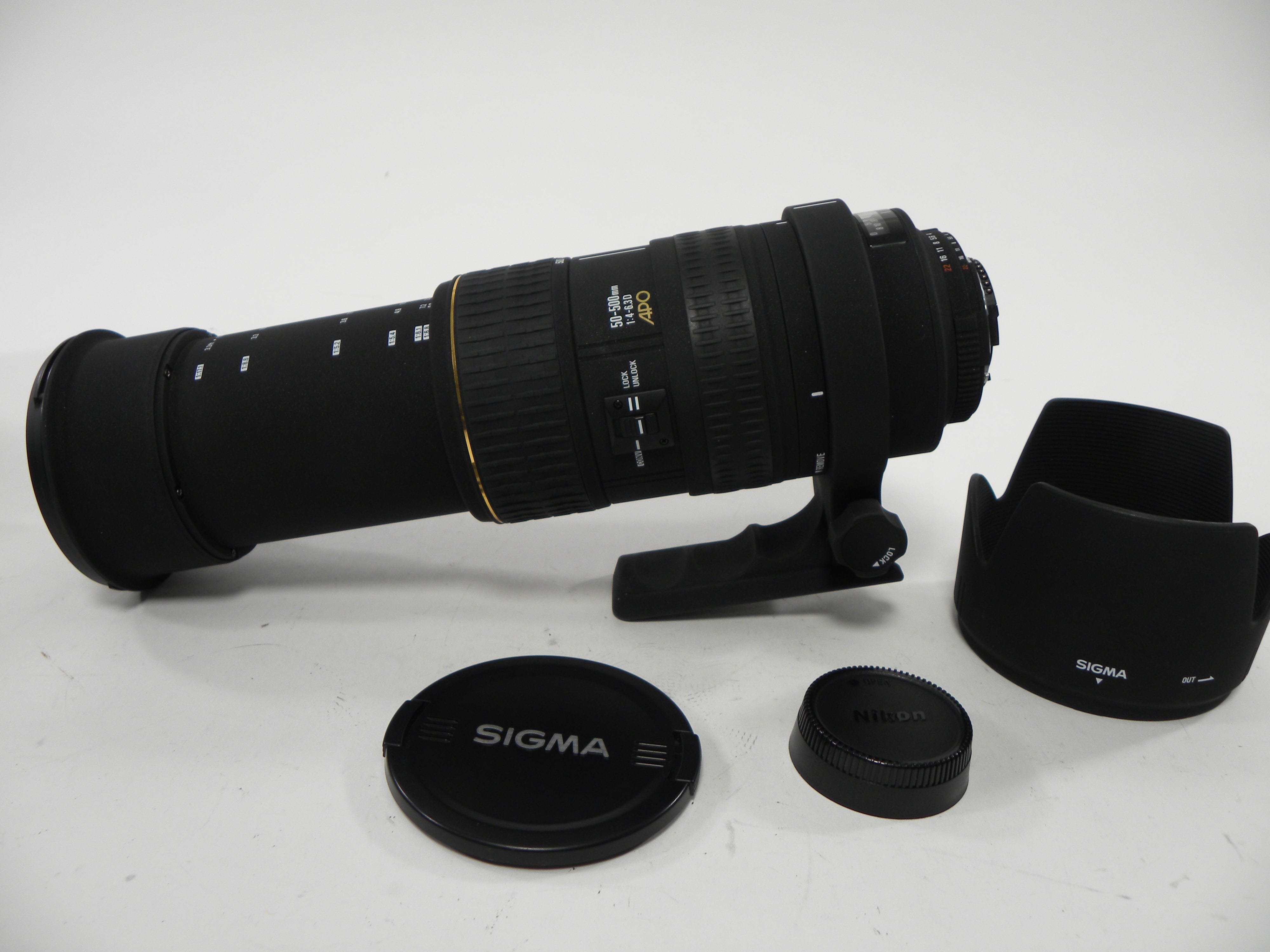 Sigma APO HSM RF AF 50-500mm f4-6.3 Nikon F Mount