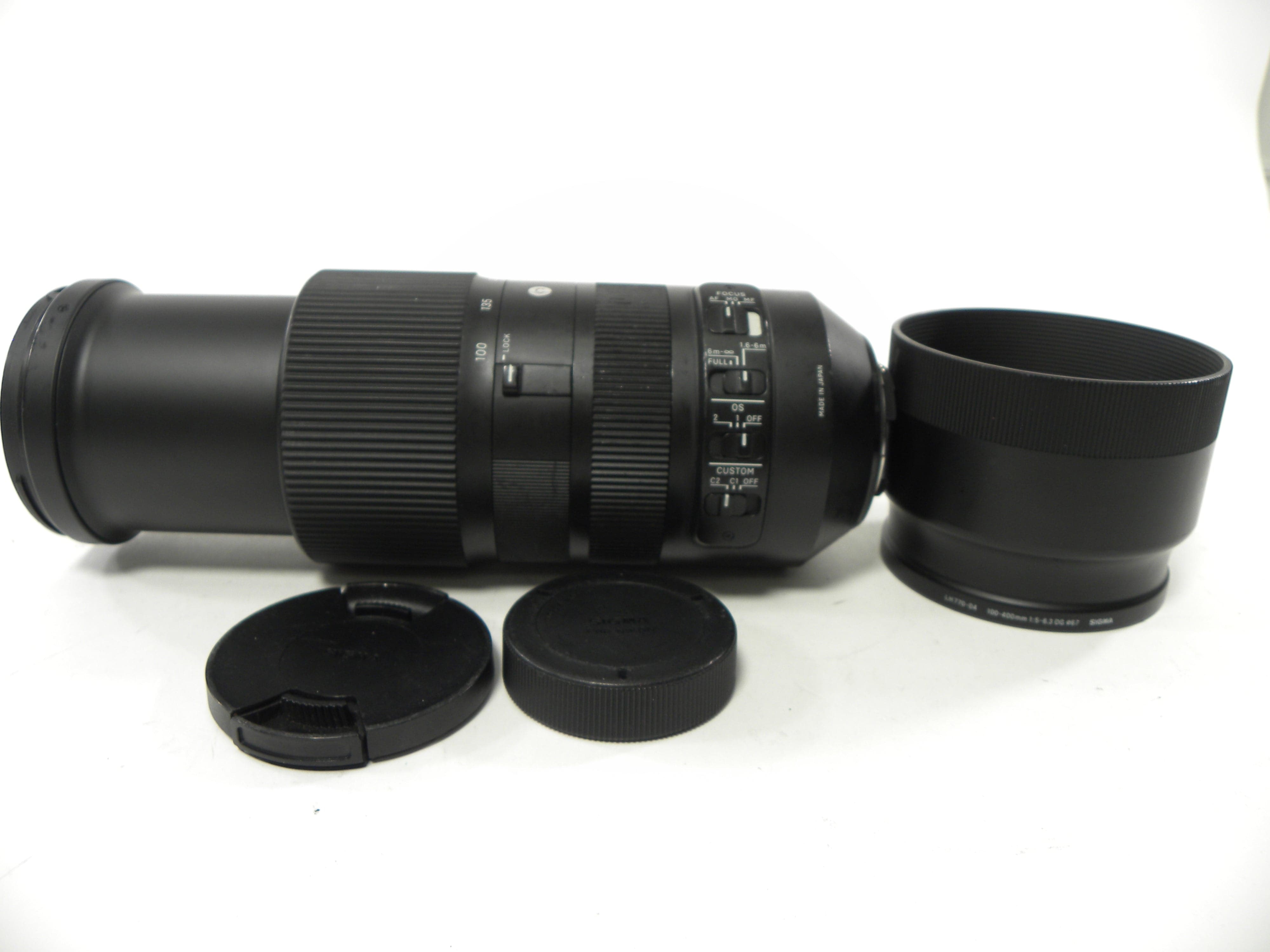 Sigma C 100-400mm f5-6.3 Nikon F Mount