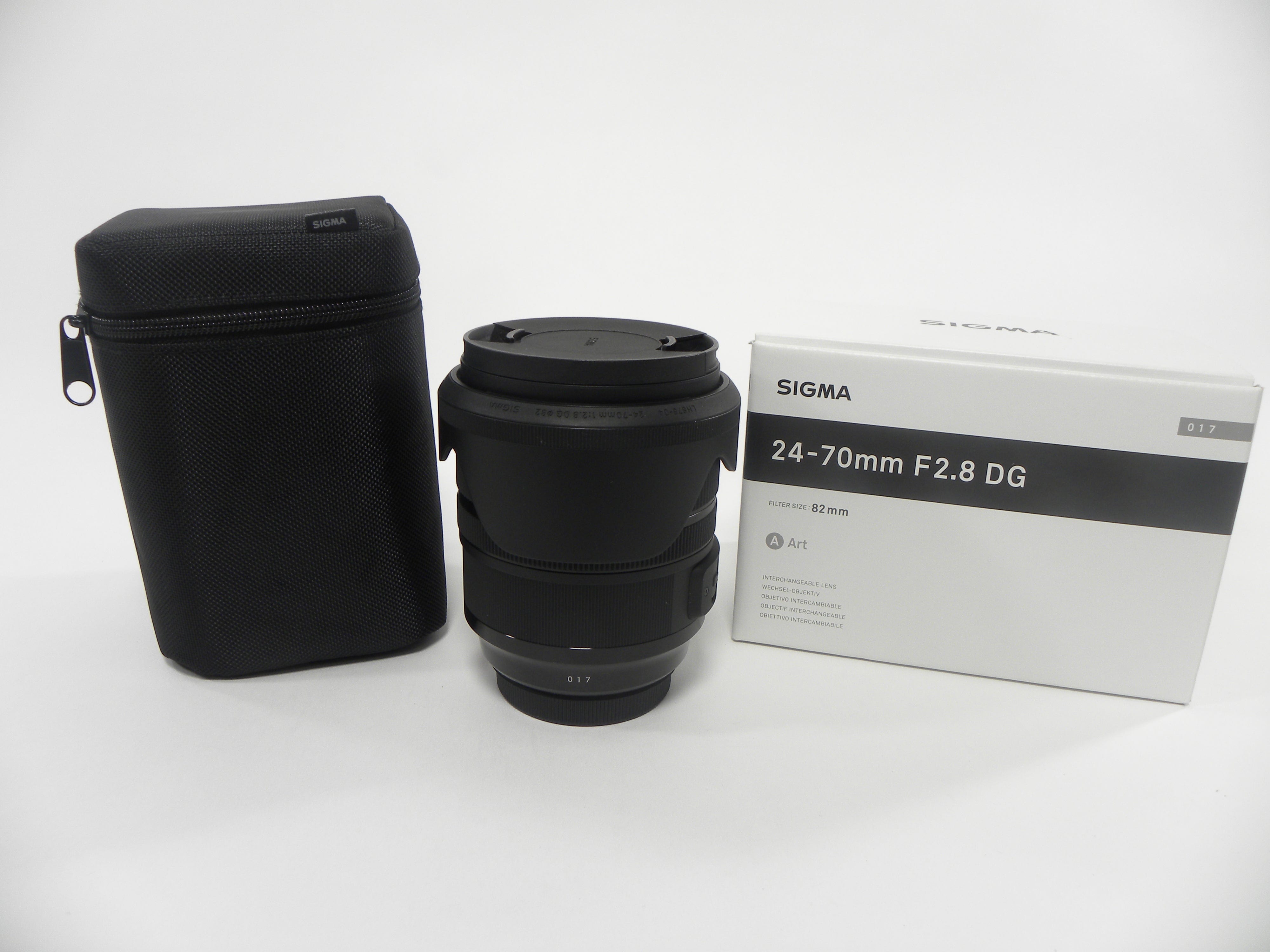 Sigma DC OS HSM ART 24-70mm f2.8 Canon EF Mount