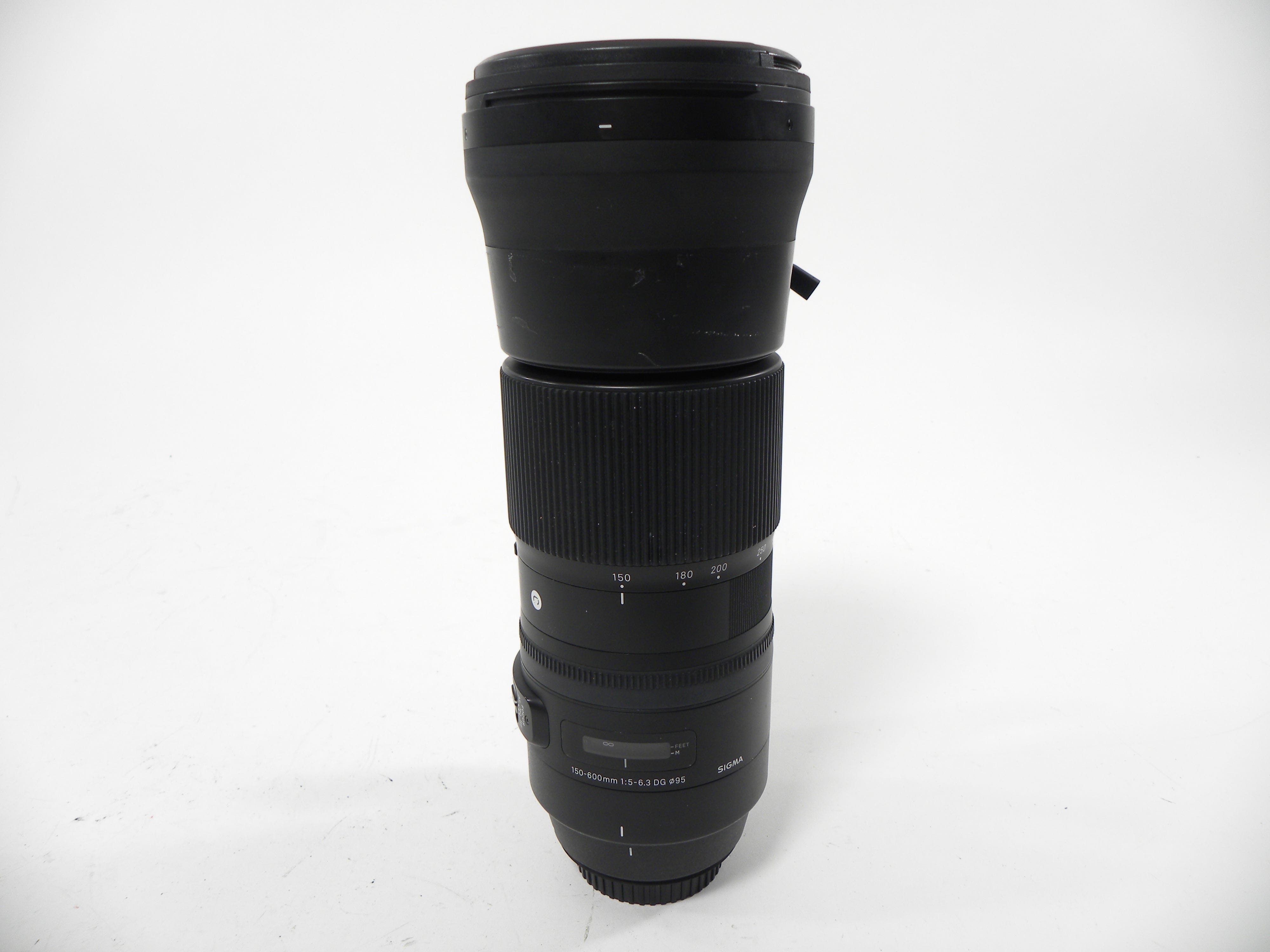 Sigma DG 150-600mm f5-6.3 Canon EF Mount