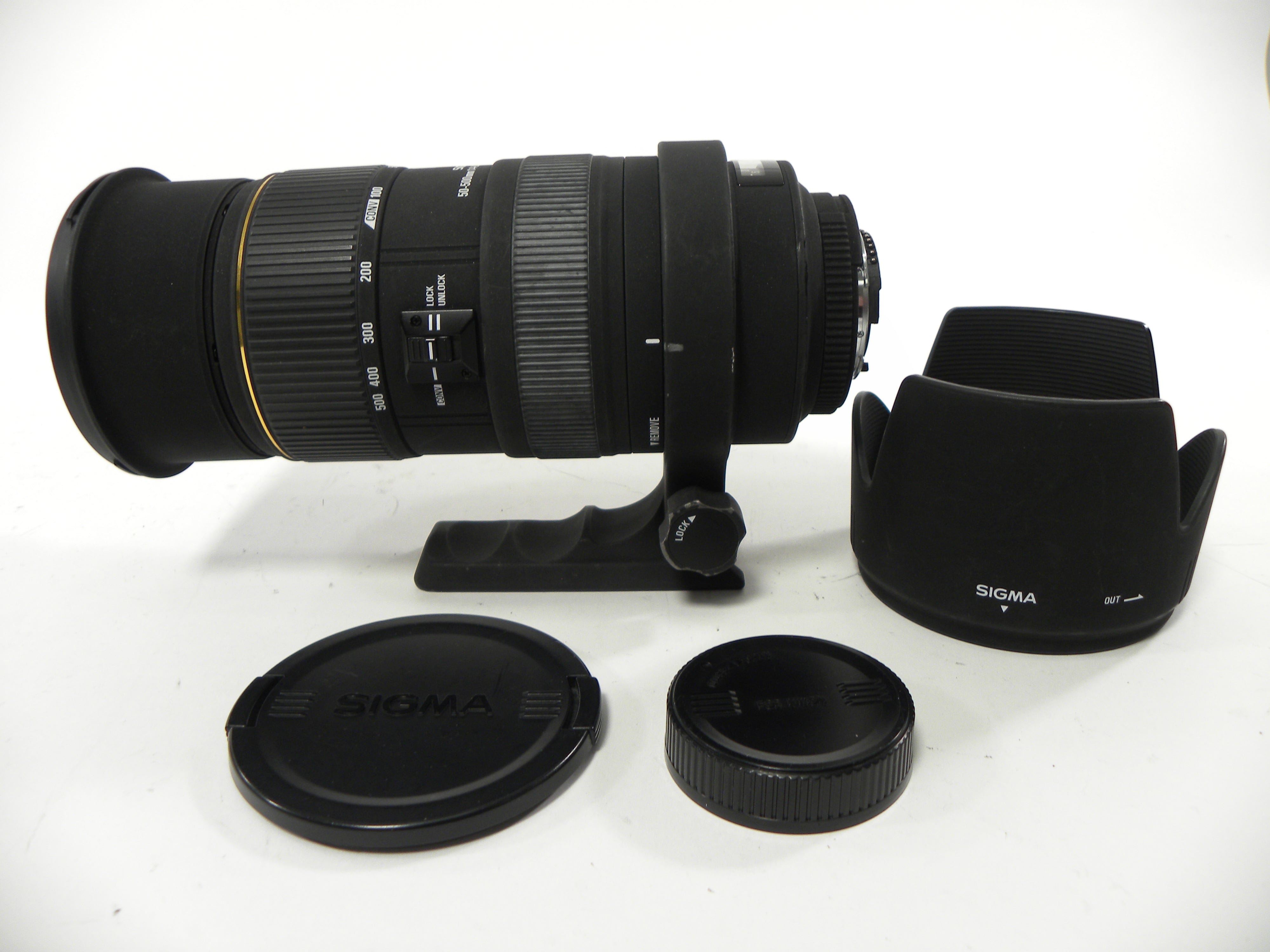Sigma EX APO DG HSM D 50-500mm f4-6.3 Nikon AF-D Mount