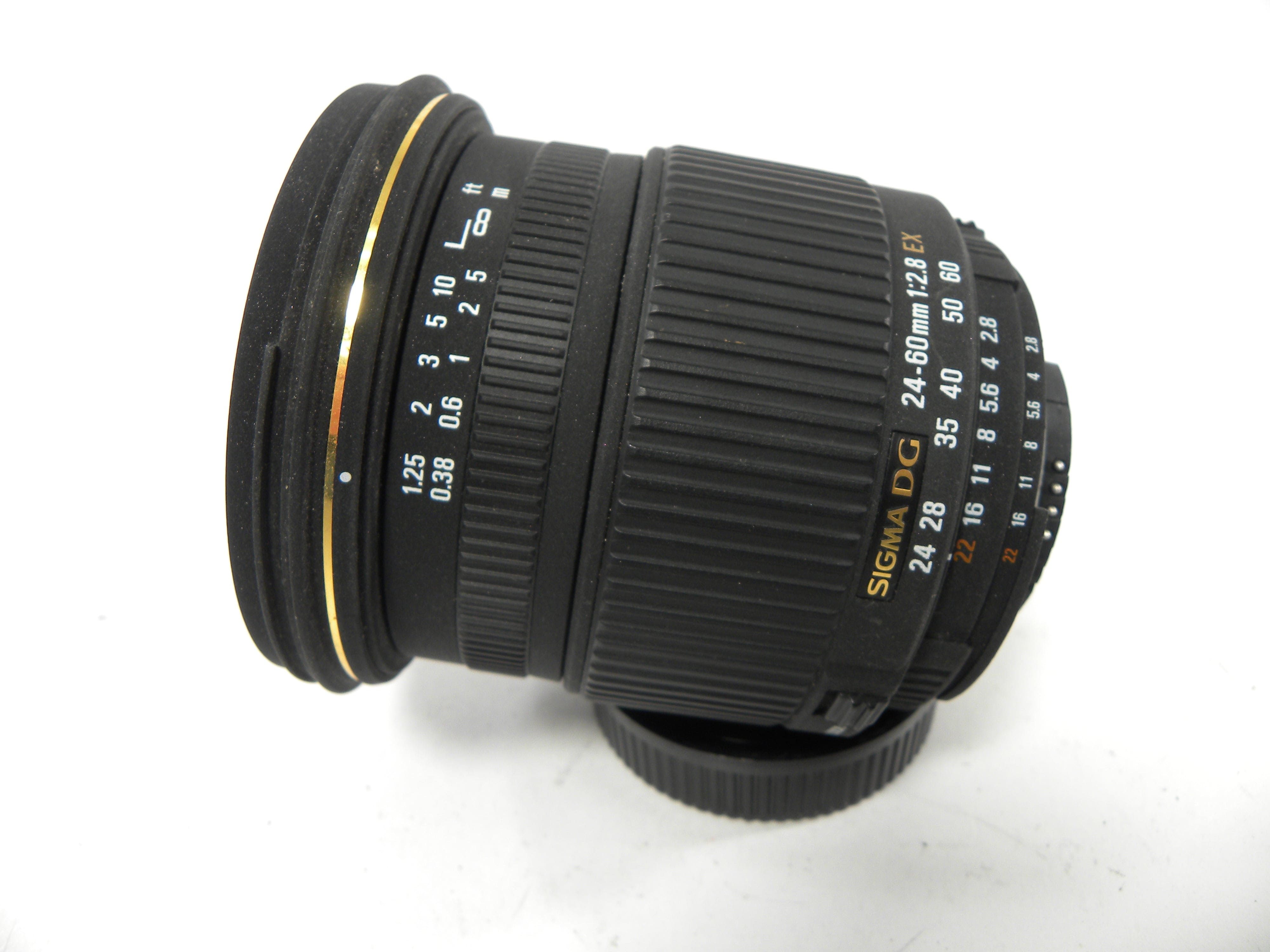 Sigma EX DG Zoom 24-60mm f2.8 Nikon Mount