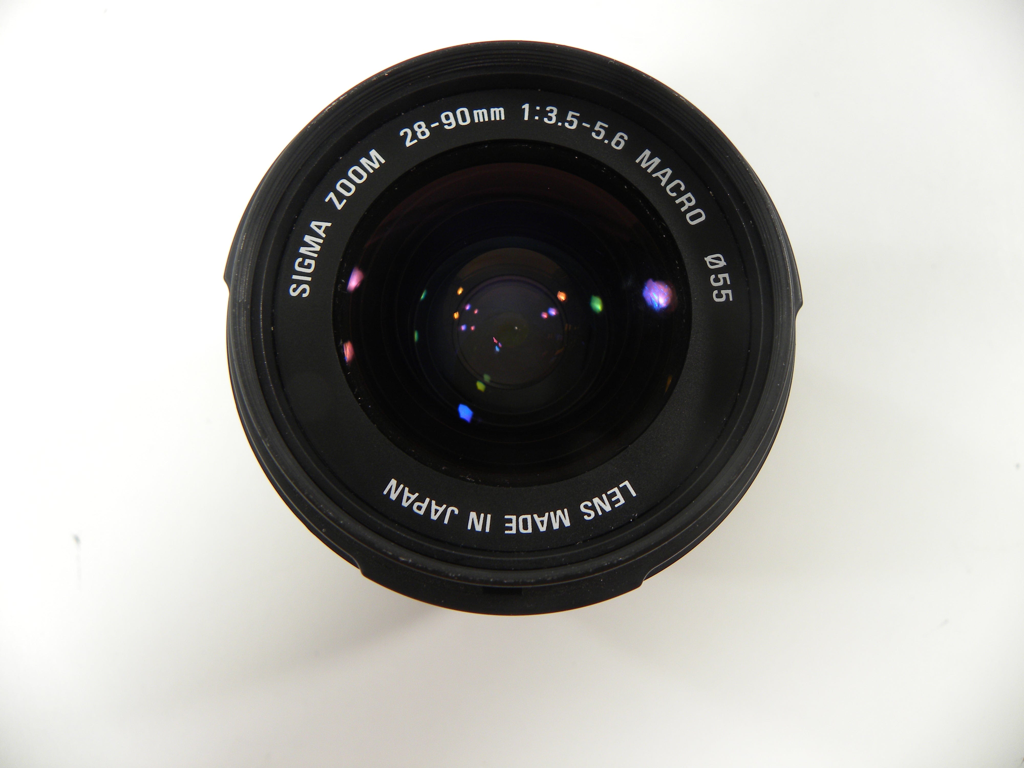 Sigma Macro Zoom 28-90mm f3.5-5.6 Sony A Mount AS IS For Parts See Notes