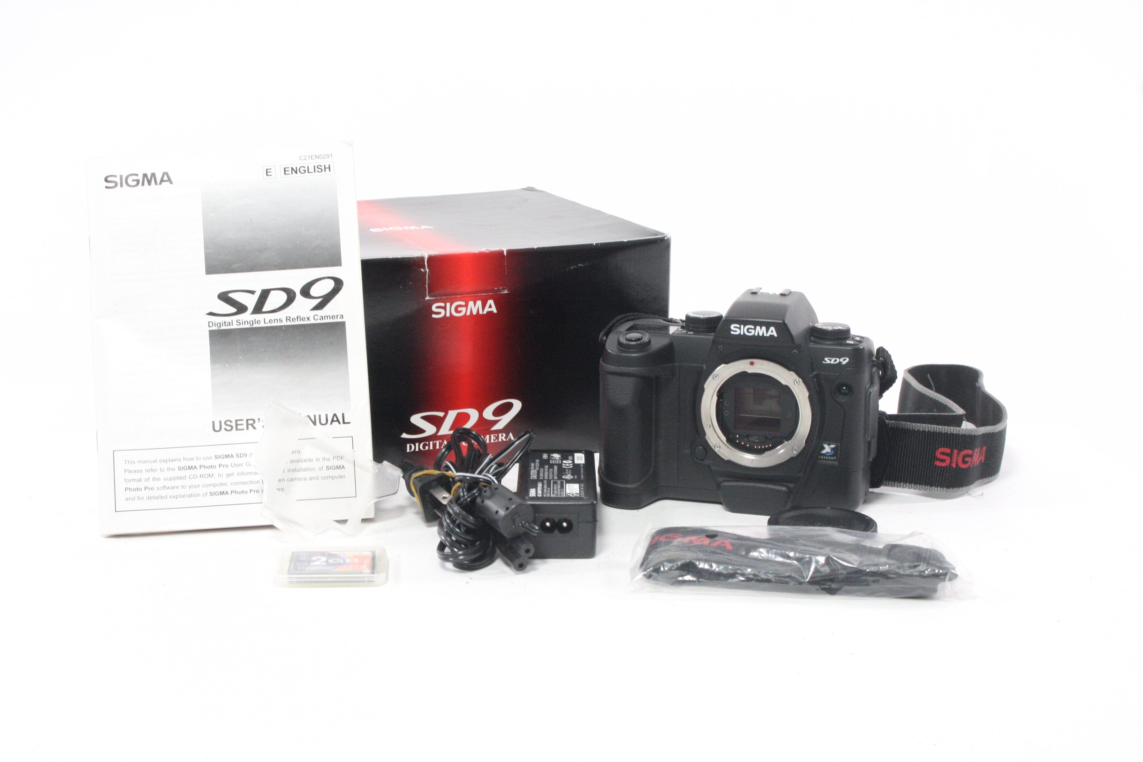 Sigma SD9 DSLR Foveon X3 Camera Body