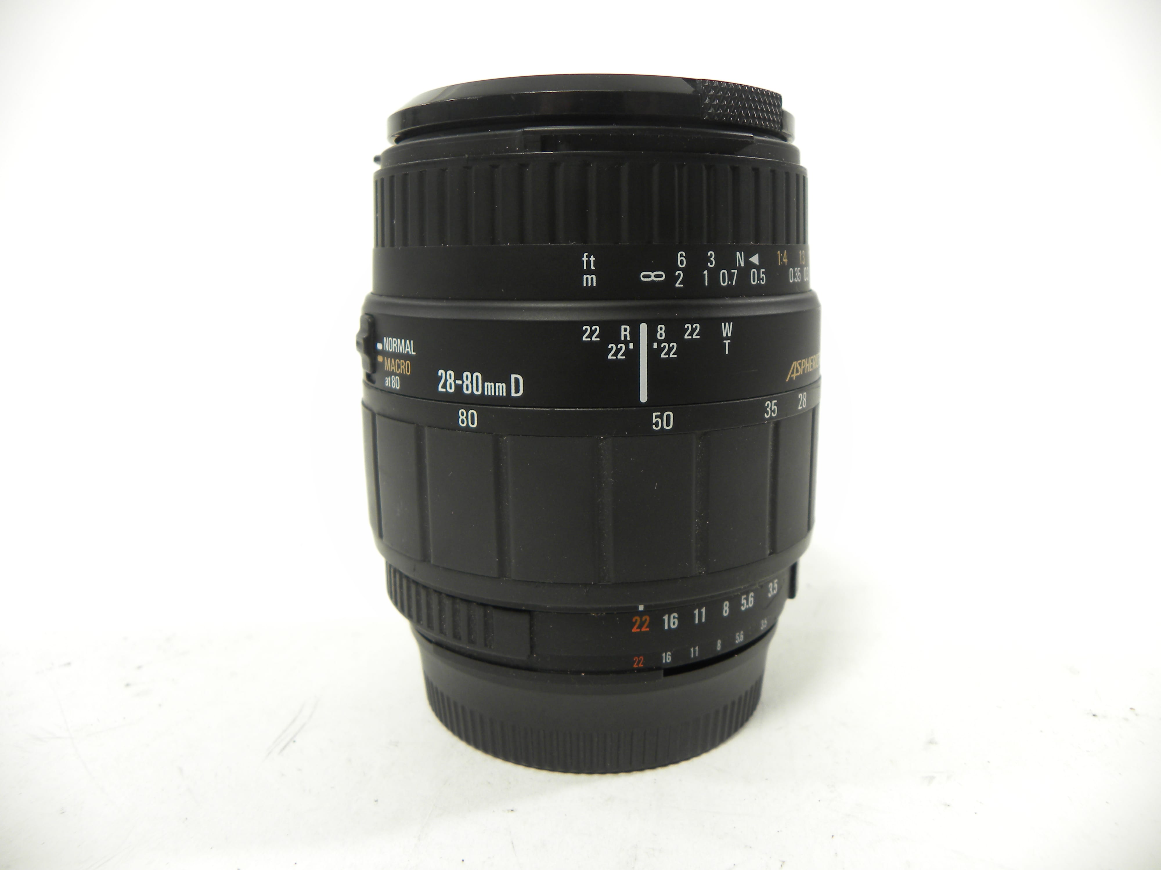 Sigma Zoom 28-80mm f3.5-5.6 Macro Nikon F Mount