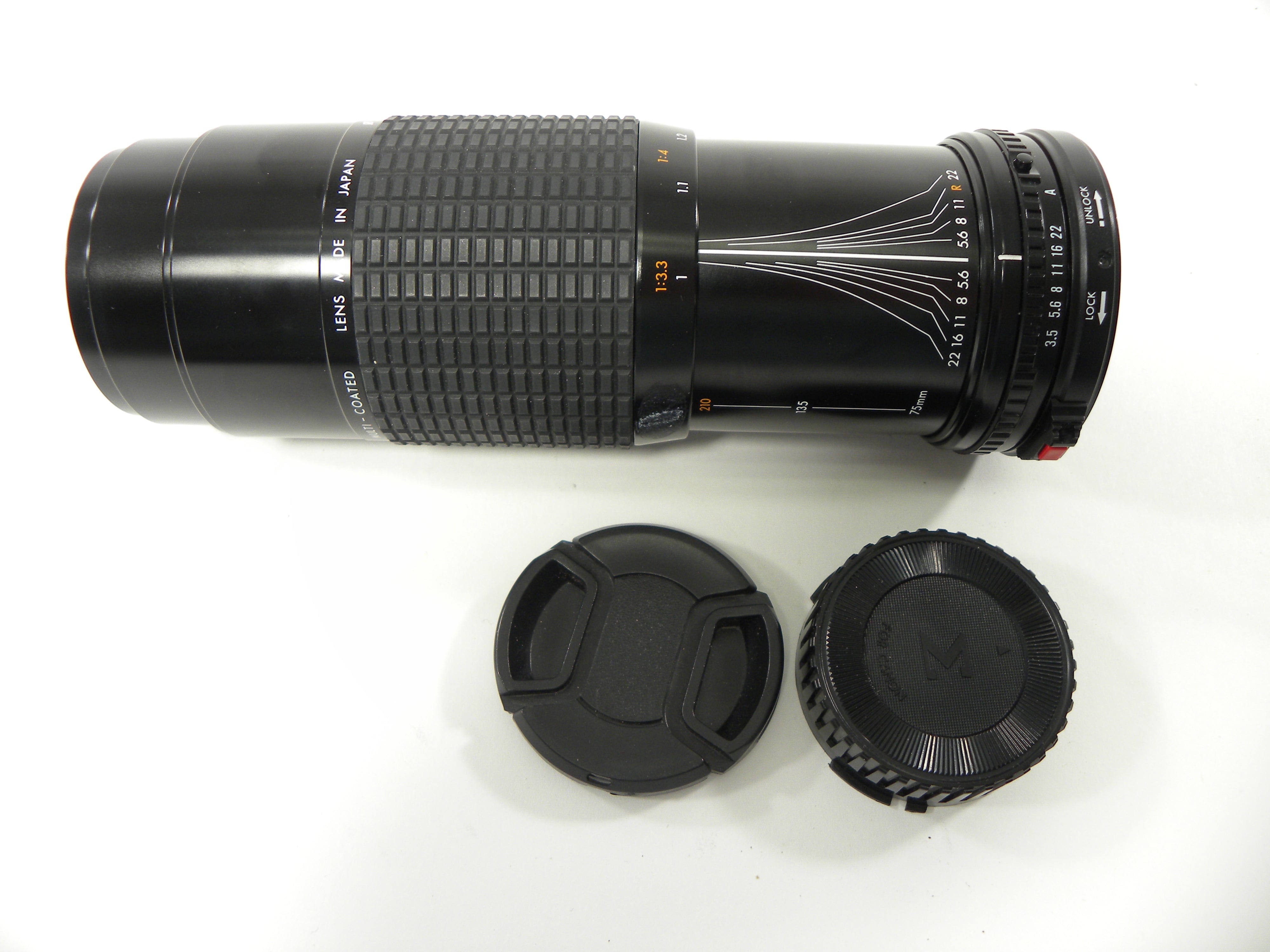 Sigma Zoom K-111 75-210mm f3.5-4.5 Canon FD Mount