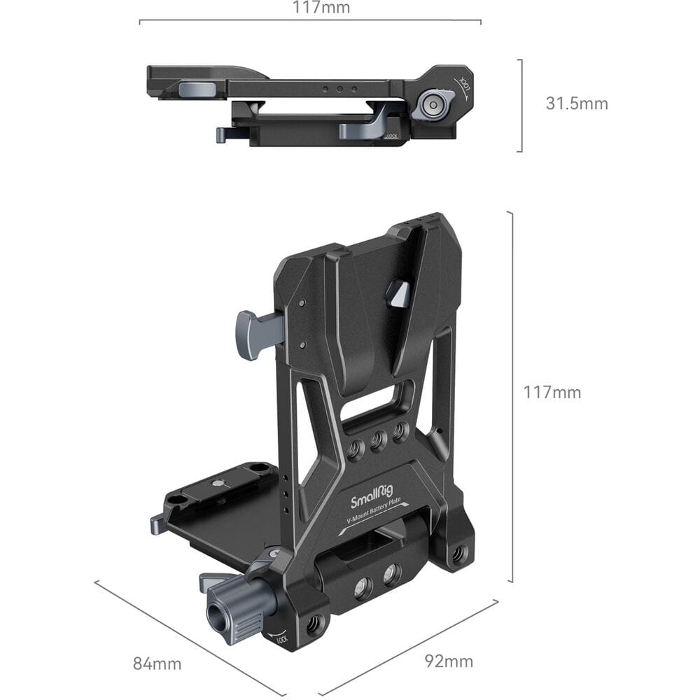 Small Rig Compact V Mount Battery Mounting System