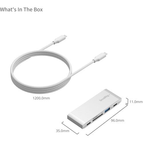 SmallRig 5 in 1 Memory Card Reader for Travel 4745