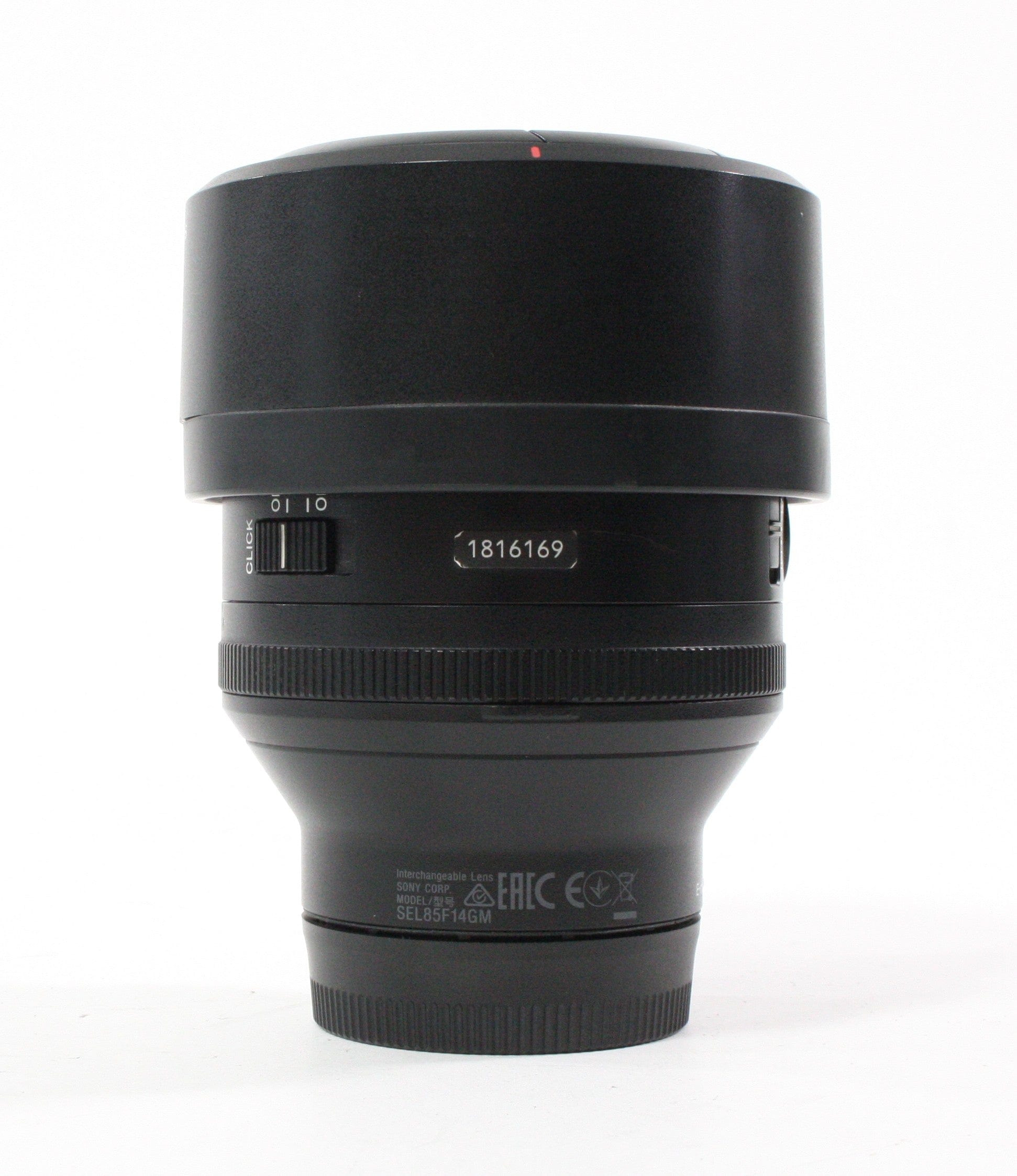 Sony 85mm f/1.4 GM G Master FE for Sony E Mount