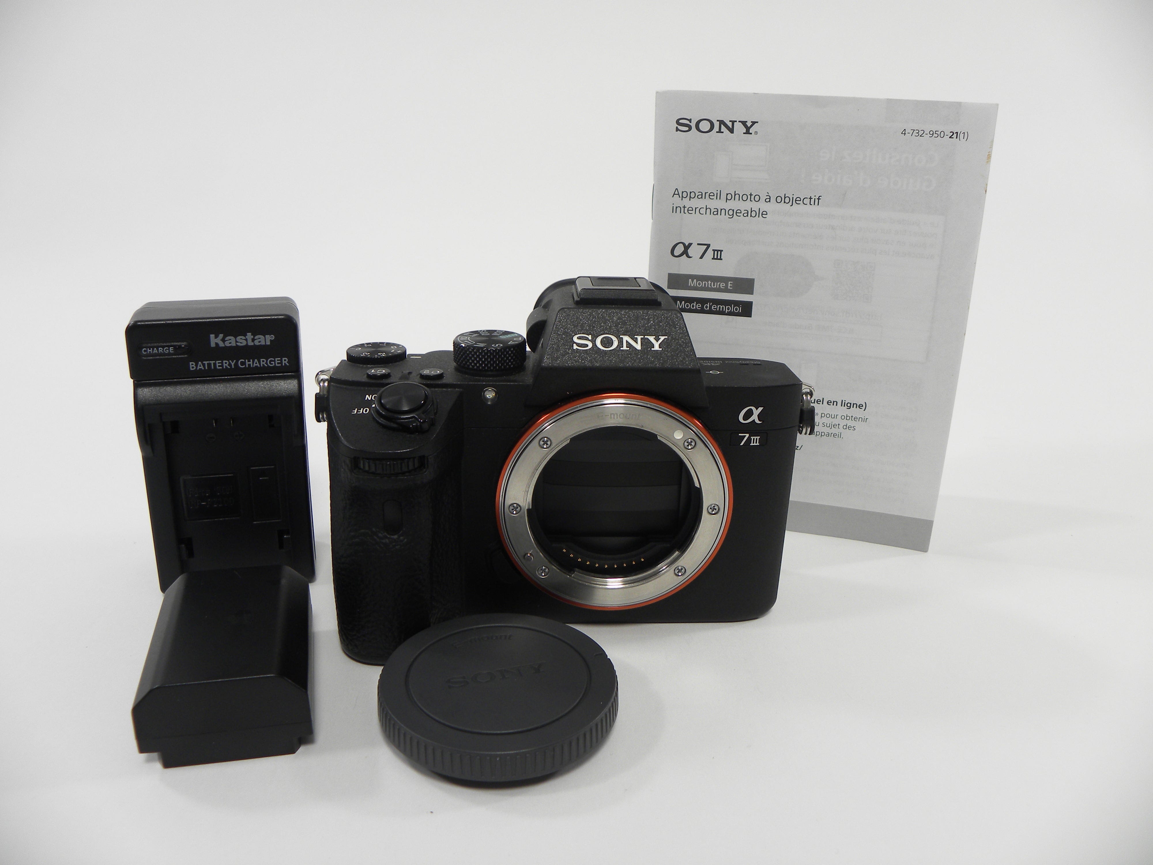 Sony a7III 24.2mp Digital Mirrorless Camera body only Shutter Ct. 11,019