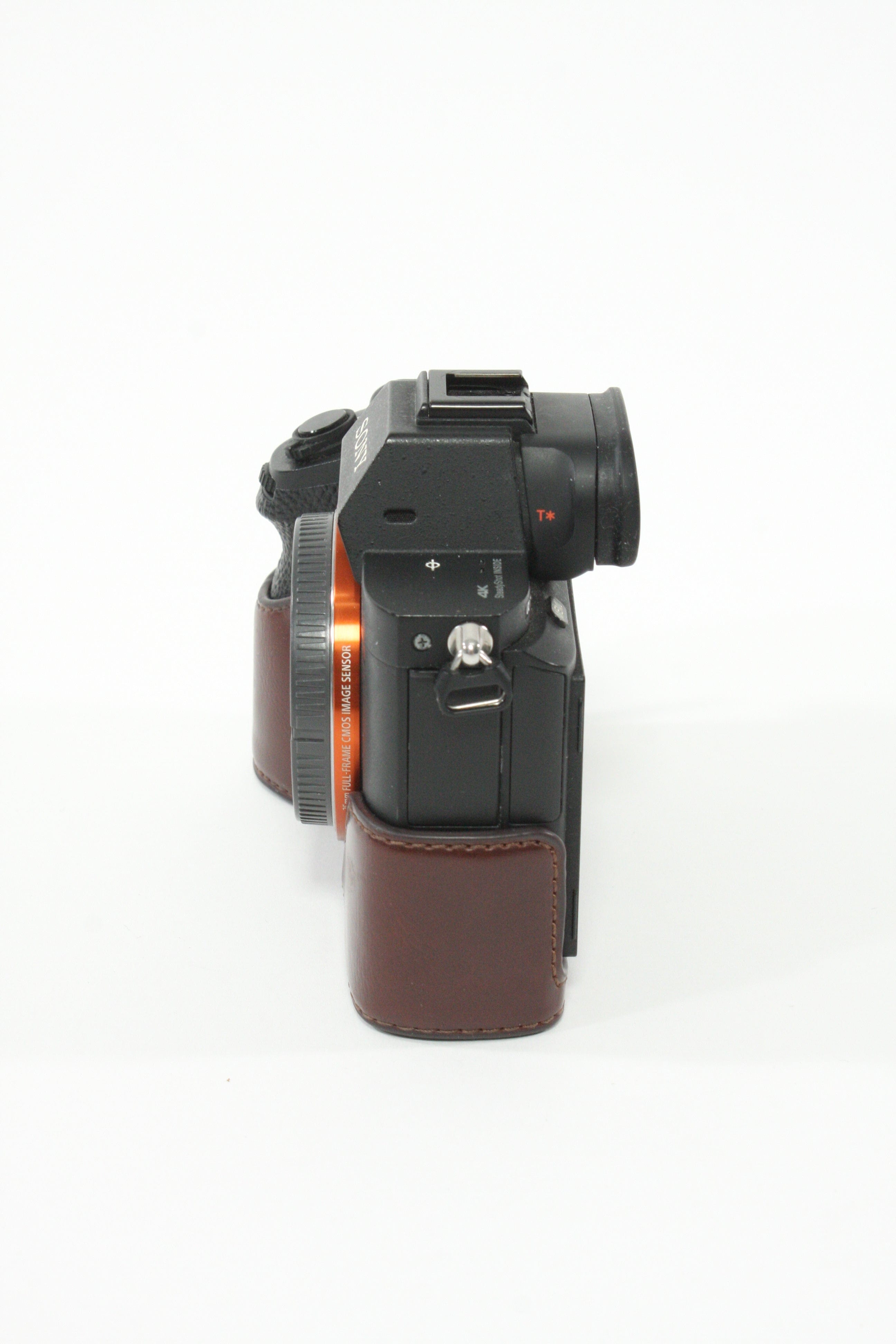 Sony a7R II with Leather Half Case - Shutter Count 13146