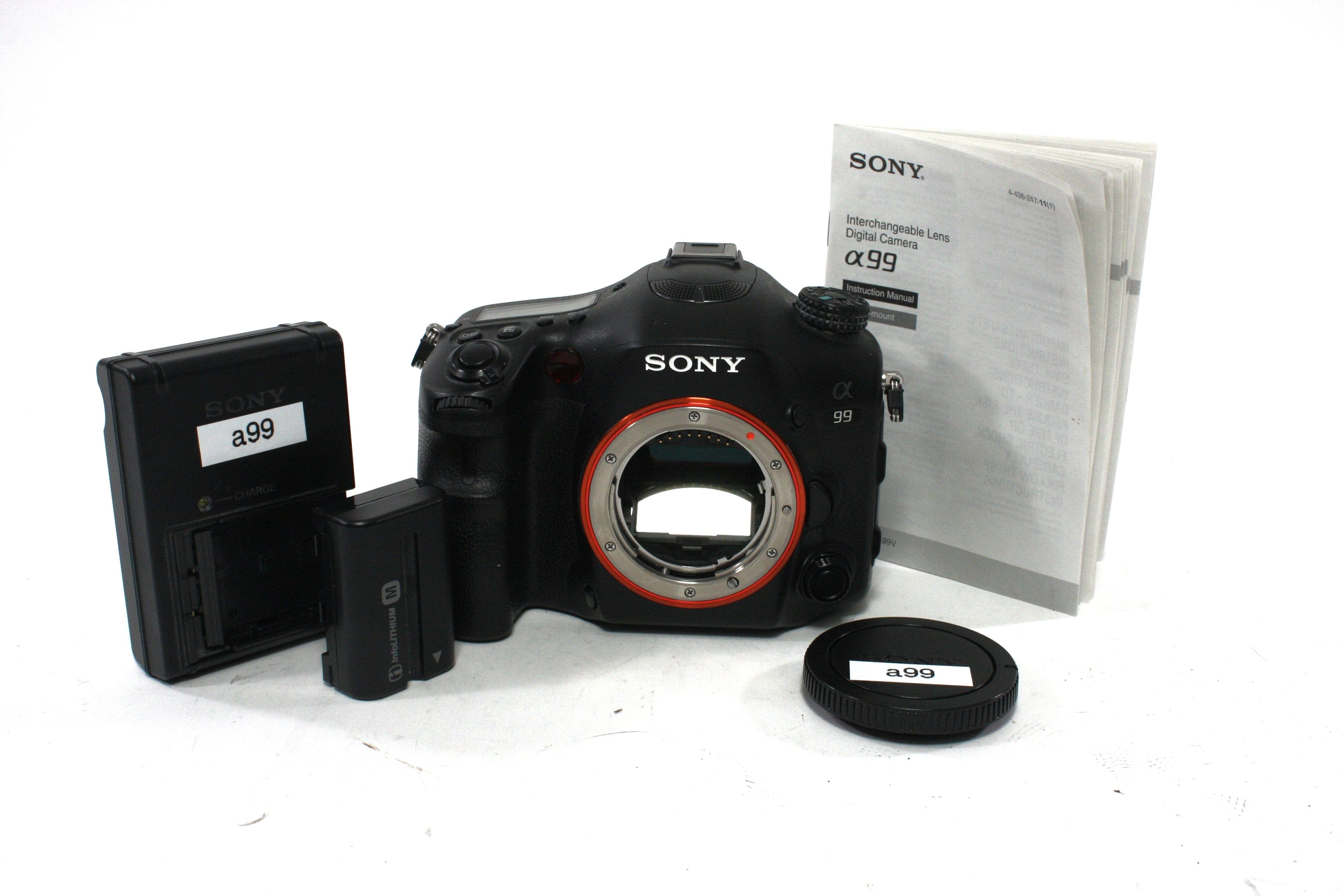 Sony a99 Mirrorless Digital Camera with a Shutter Count of 9,932