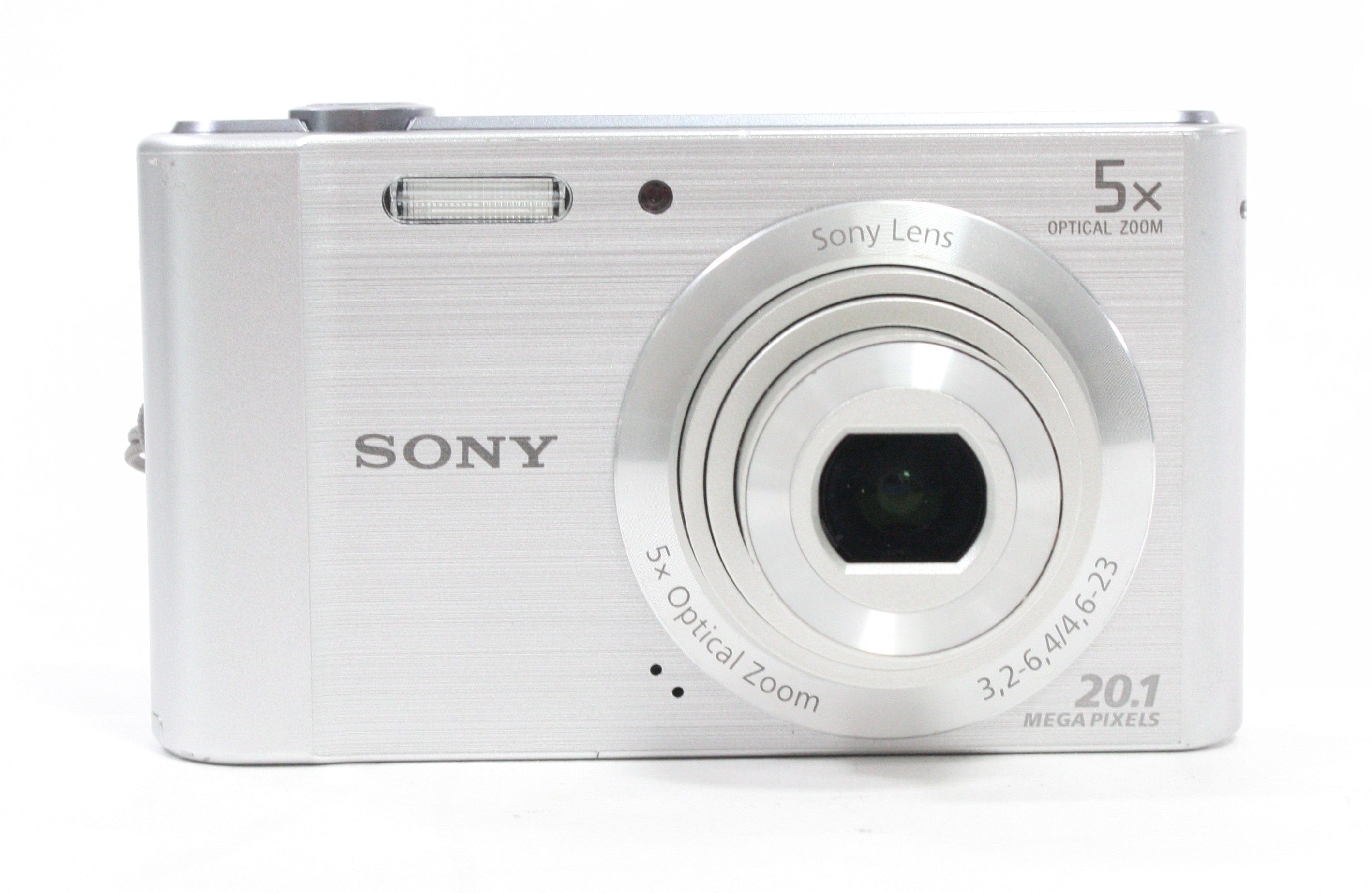 Sony Cyber-shot DSC-W800 Digital Camera 5x Zoom 20.1mp (Silver)