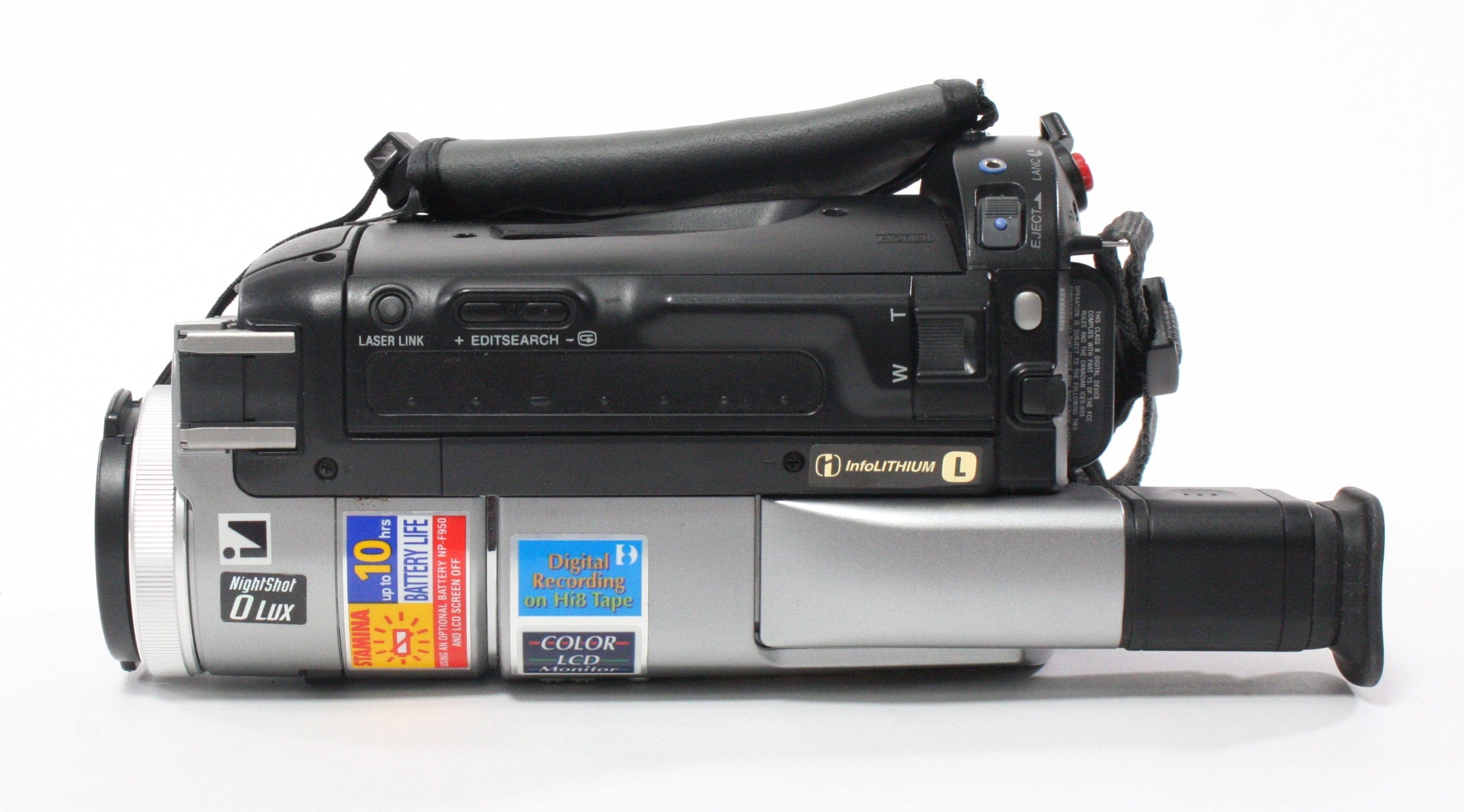 Sony Digital 8 DCR-TRV103 Camcorder