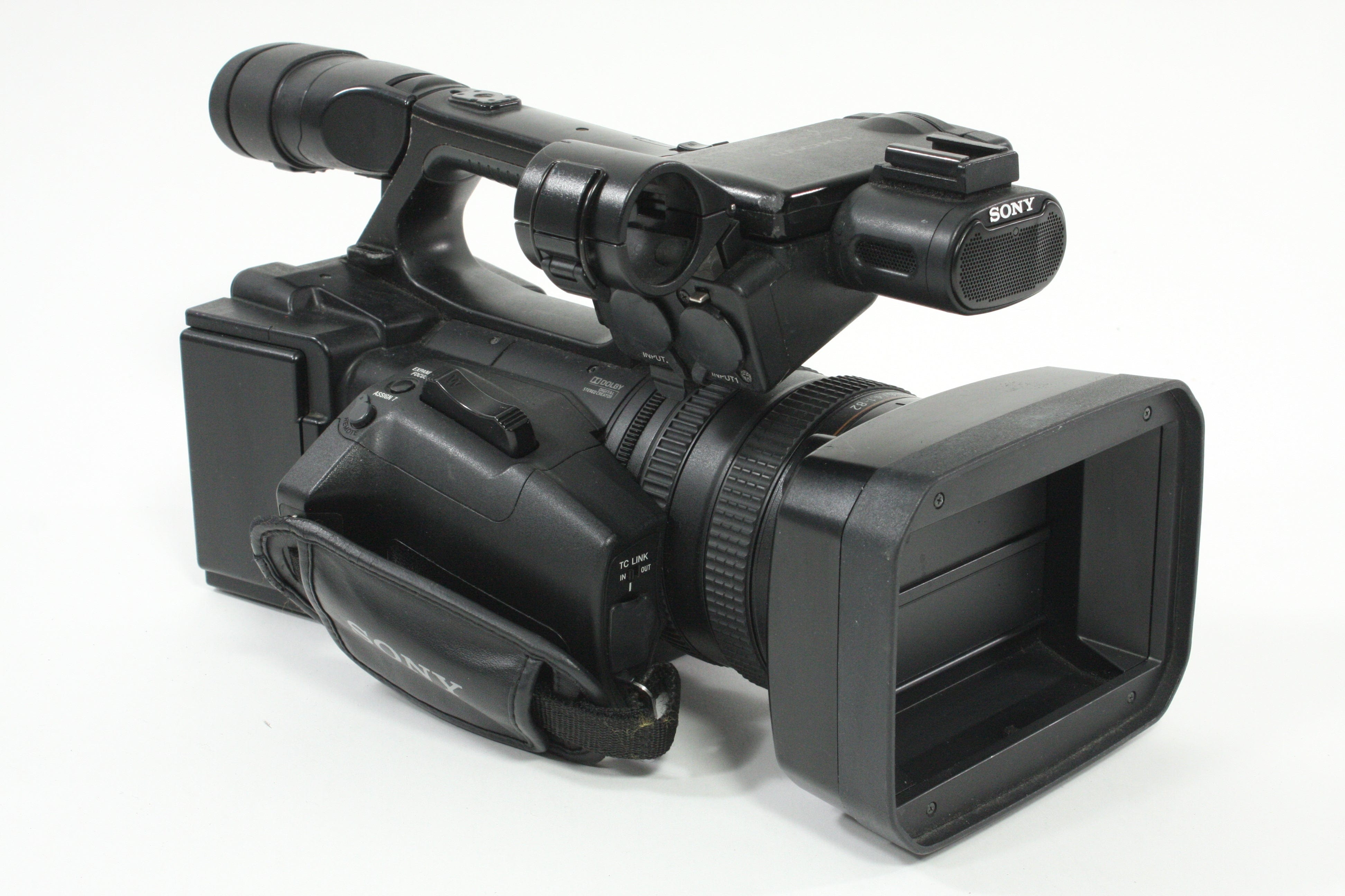 Sony HXR-NX5U NXCAM Professional Camcorder - 1150 hours usage -selling as-is.