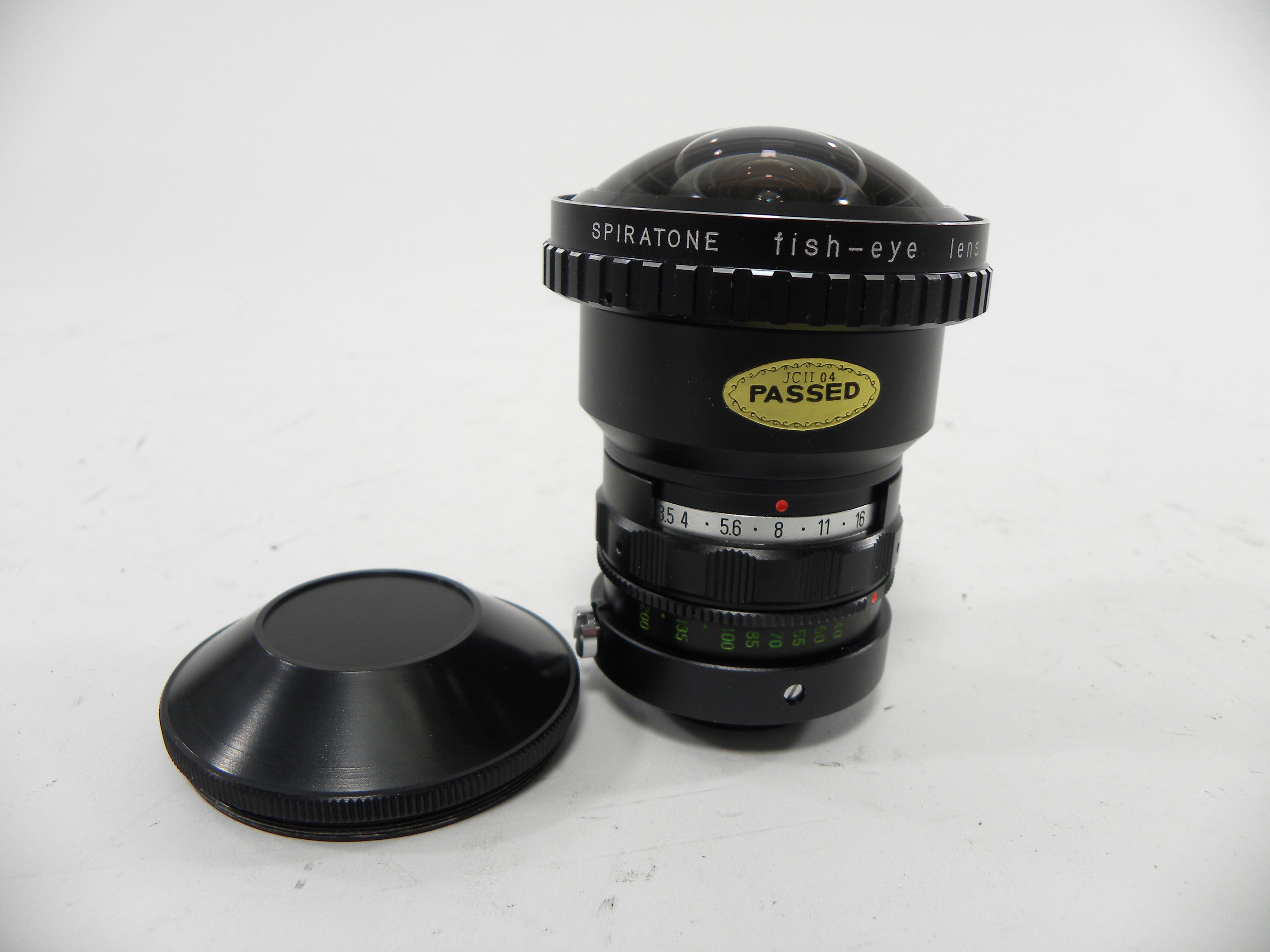 Spiratone Fish Eye Auxiliary 180* 015x w/62mm Attchment