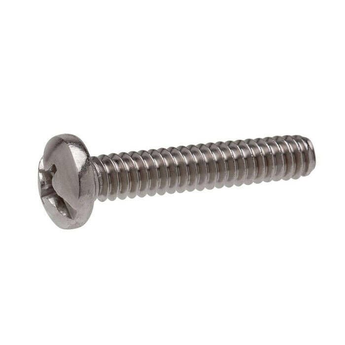 Seachoice MP0792SC Stainless Steel Phillips Machine Screw Pan Head