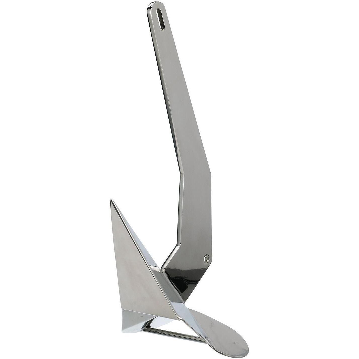 Seachoice 43870 Stainless Steel Plow Anchor, 44 lbs.