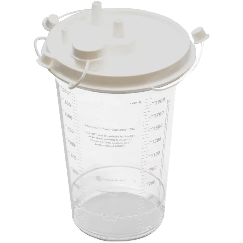 Summit Medical 2000cc Waste Canister (12/Box)