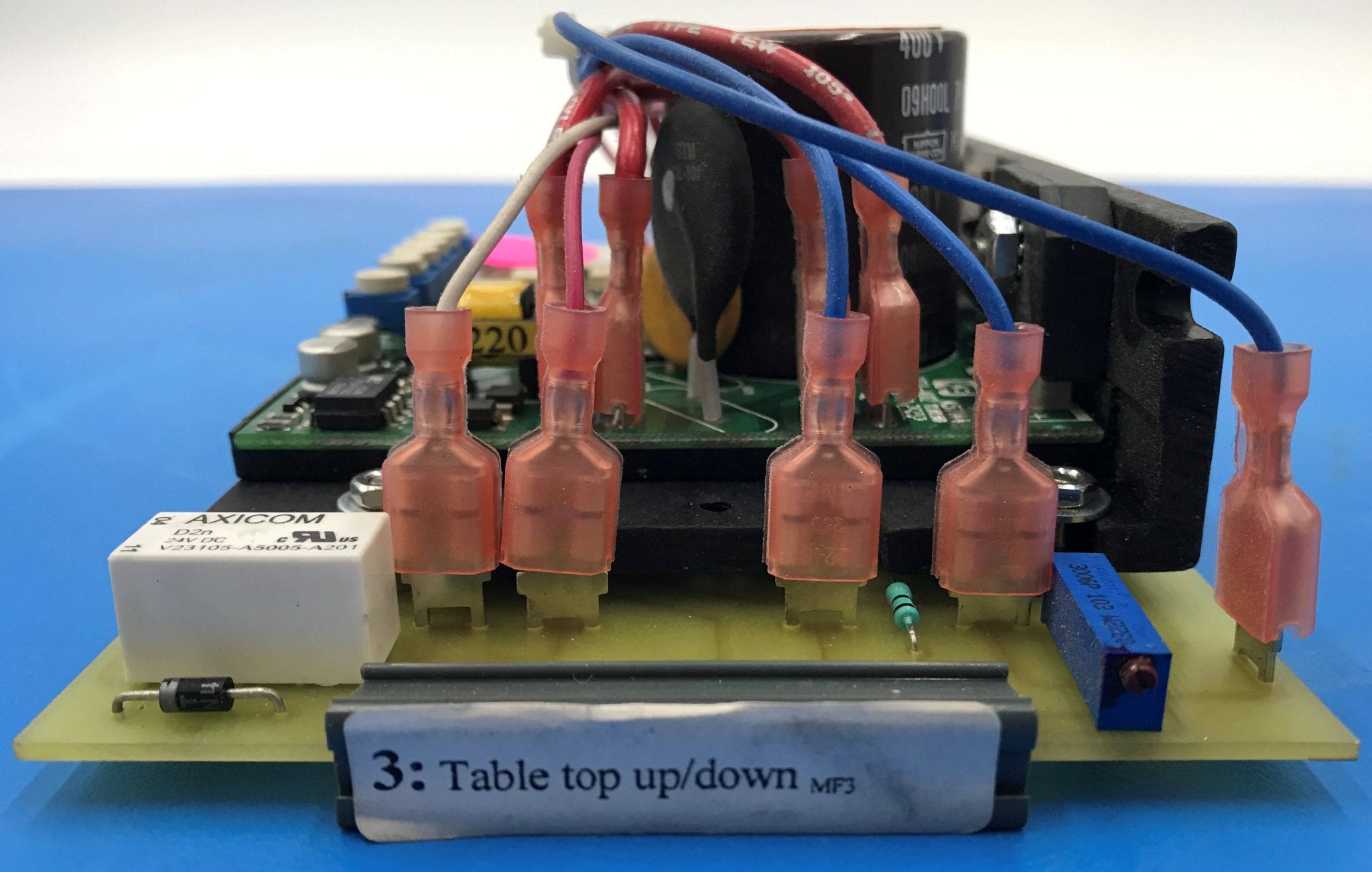 Table Top Up/Down Motor control (NRT 27-7443-4 1297 GE MPI