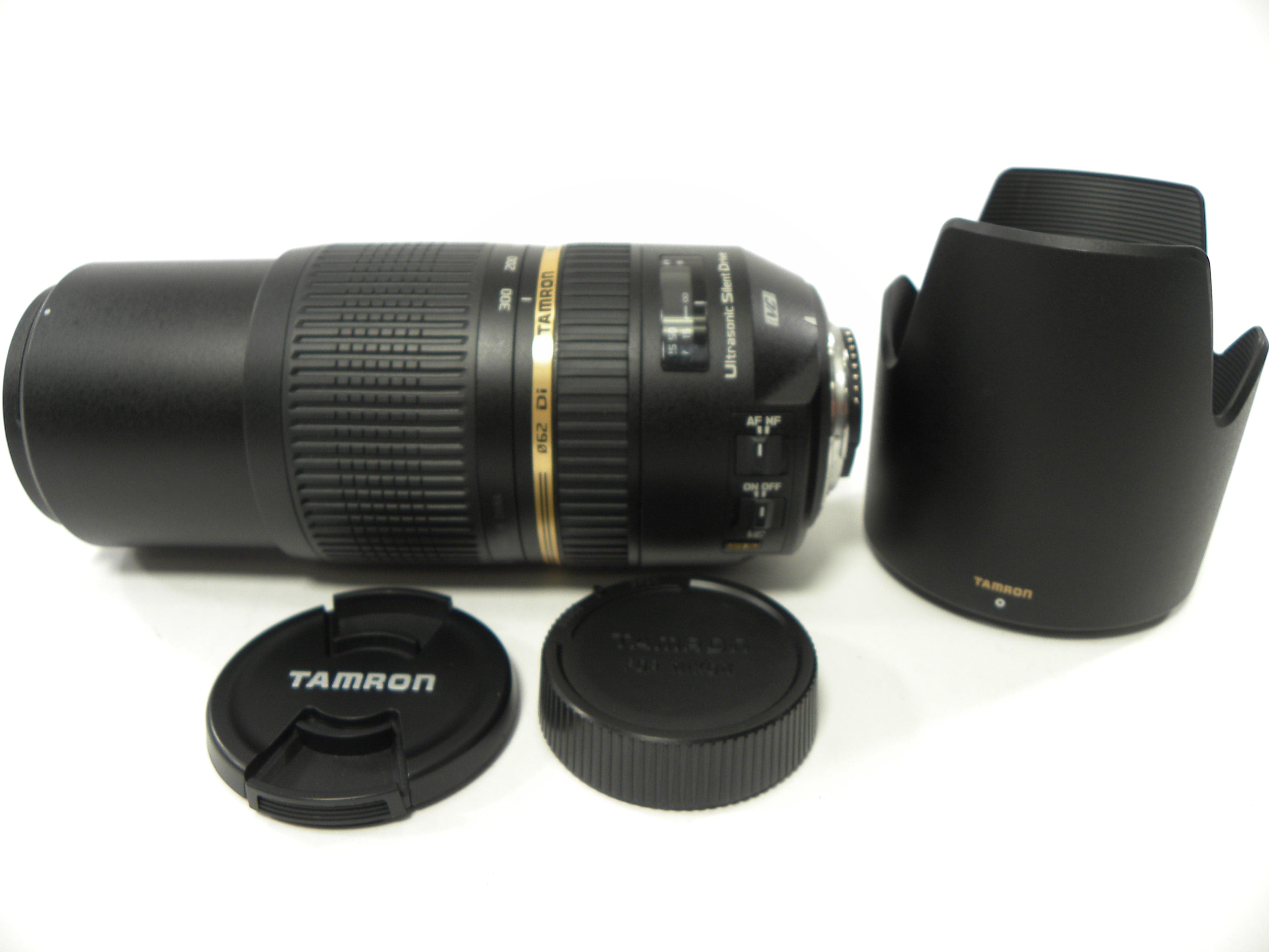 Tamron SP Di VC USD 70.300mm f4-5.6 Nikon F Mount