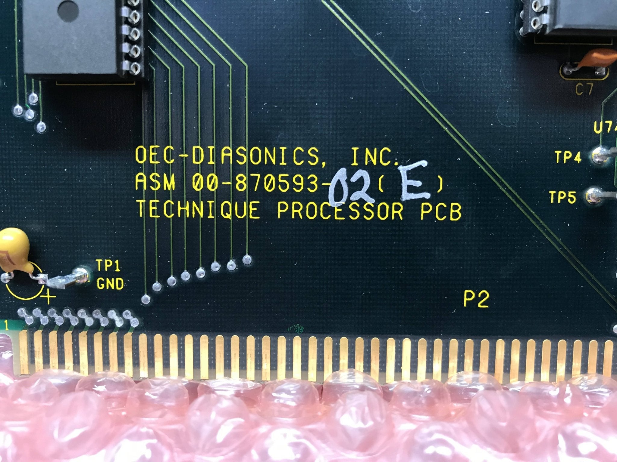 Technique Processor PCB (00-870593-02-E OEC-Diagnostics
